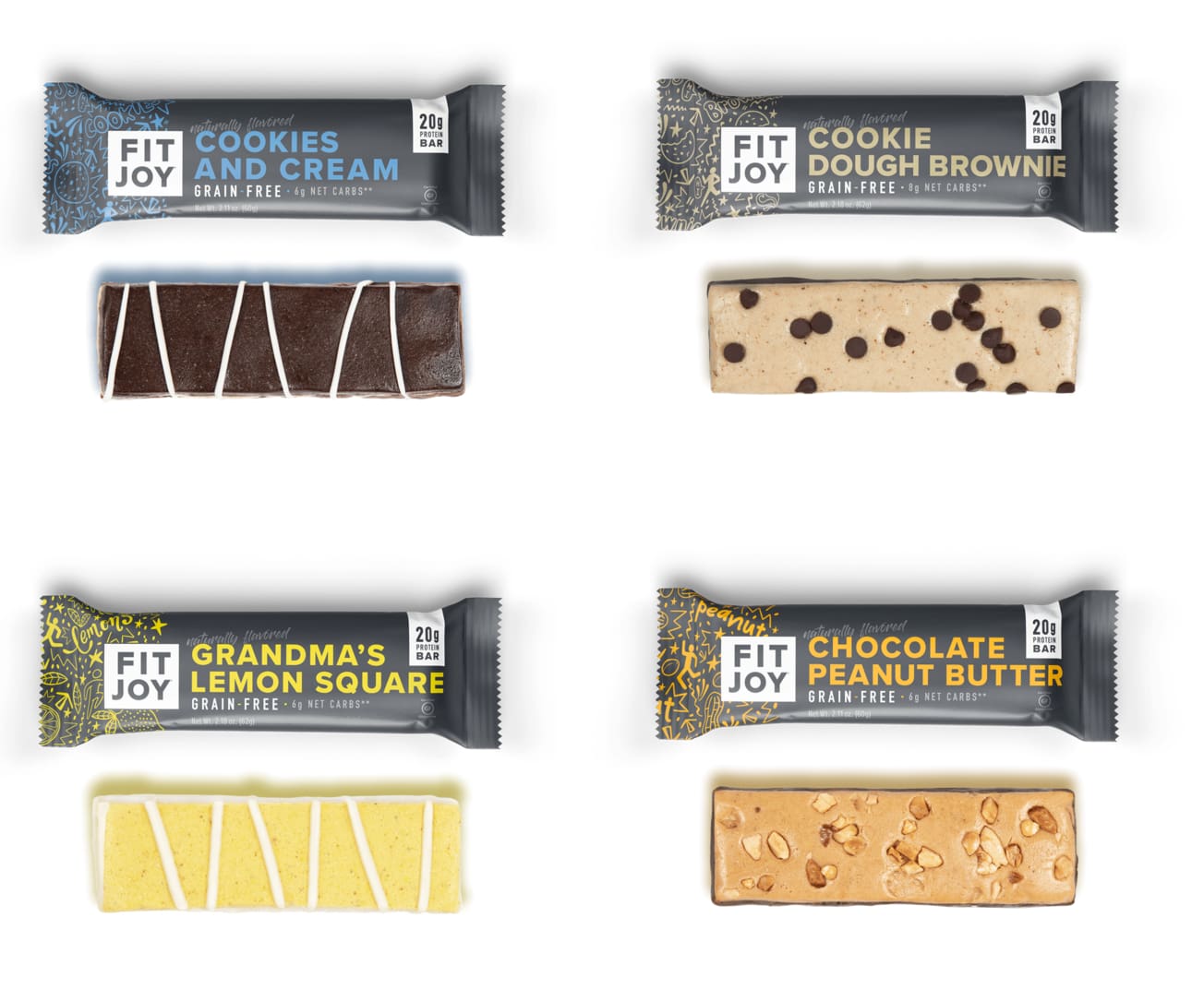 FitJoy Grain-Free Protein Bars