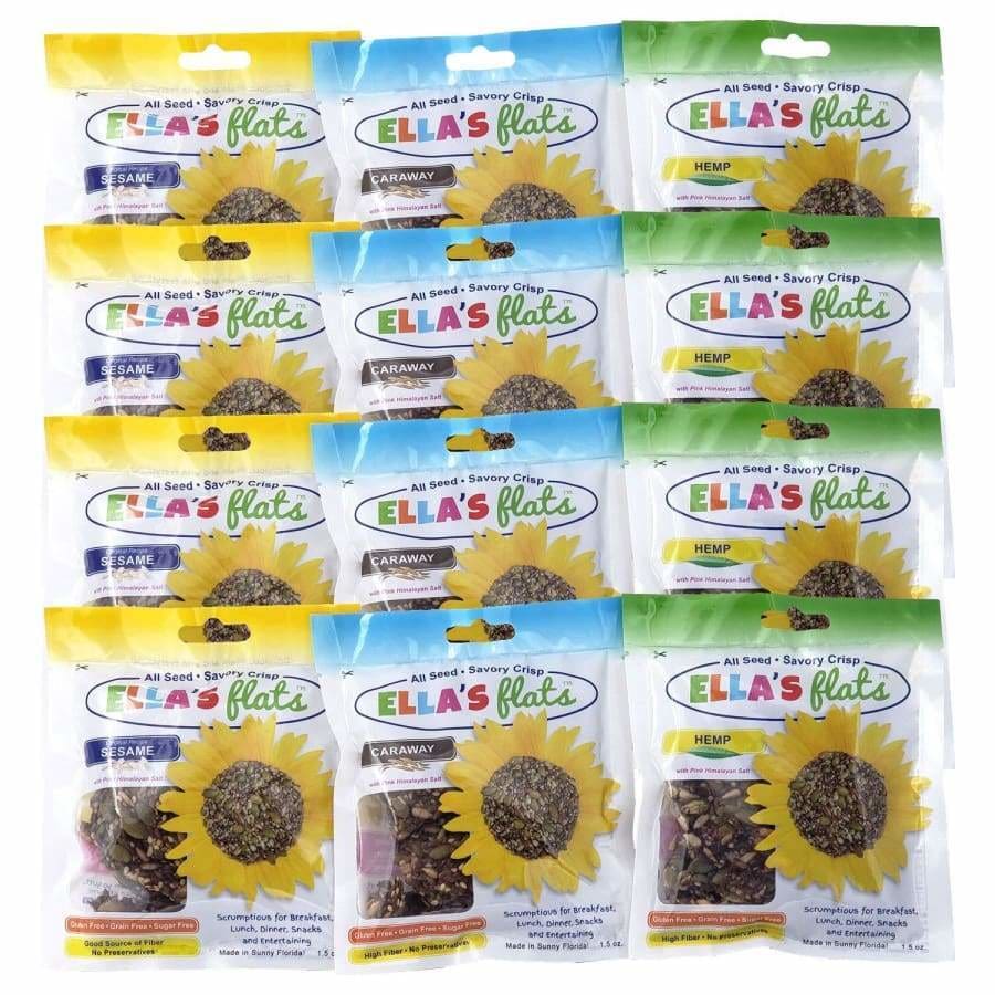 Savory Seed Crisps for All Your Needs