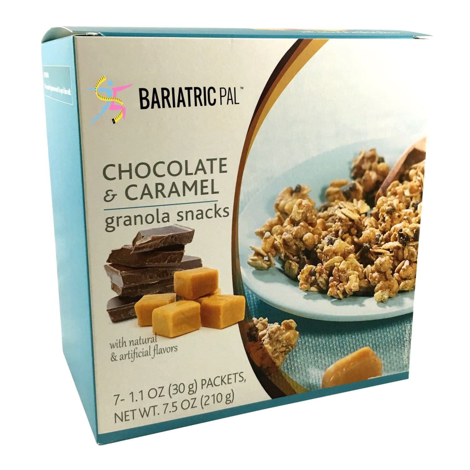 Snack Idea after Bariatric Surgery: Chocolate & Caramel Protein Granola