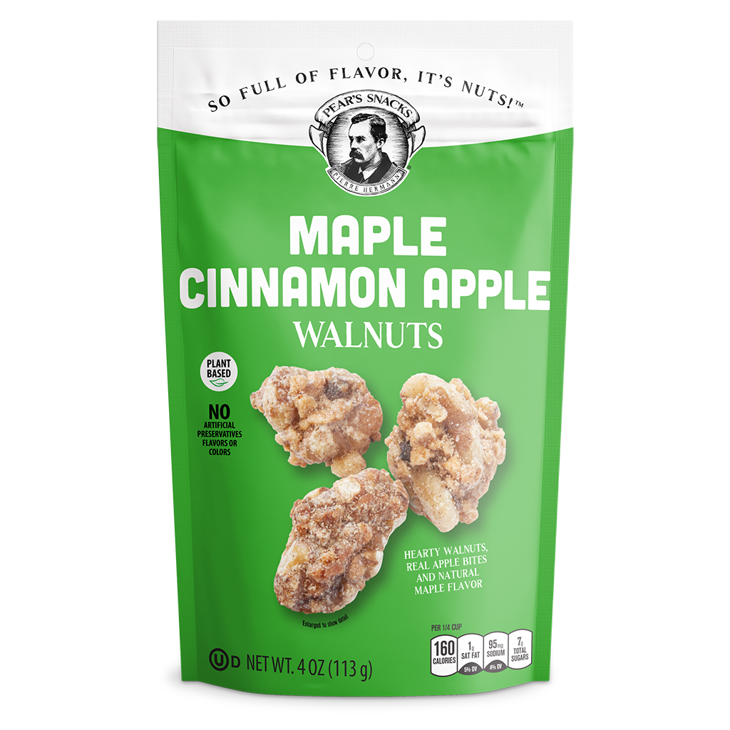 #Flavor_Maple Cinnamon Apple Walnuts, 4oz #Size_One Pack