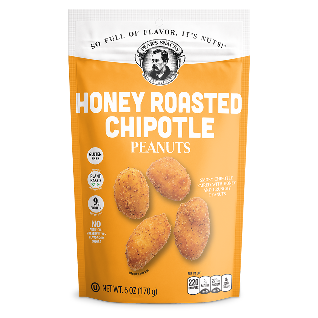 #Flavor_Honey Roasted Chipotle Peanuts, 6oz #Size_One Pack