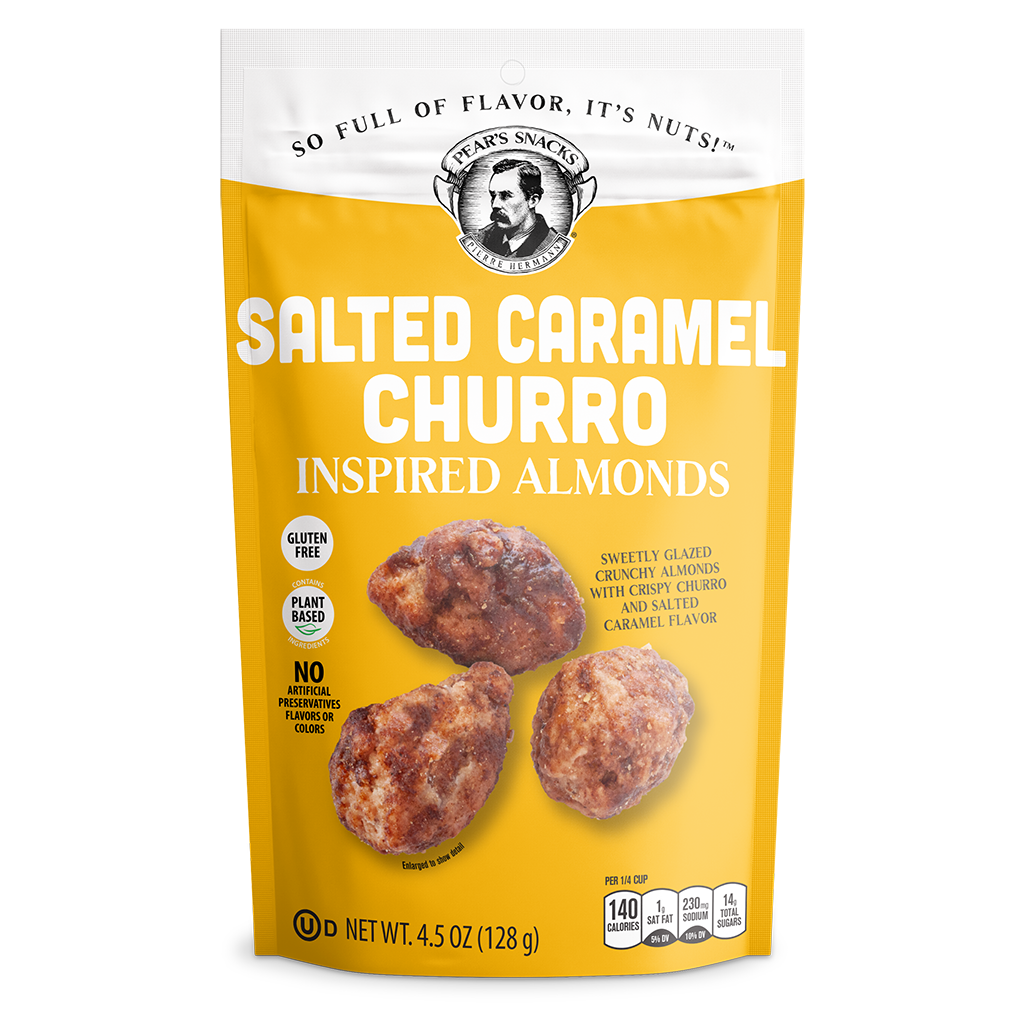 #Flavor_Salted Caramel Churro Inspired Almonds, 4.5 oz #Size_One Pack