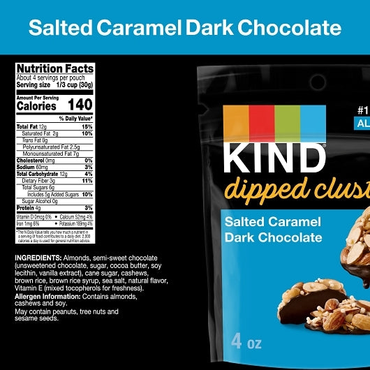 #Flavor_Salted Caramel Dark Chocolate, 4oz