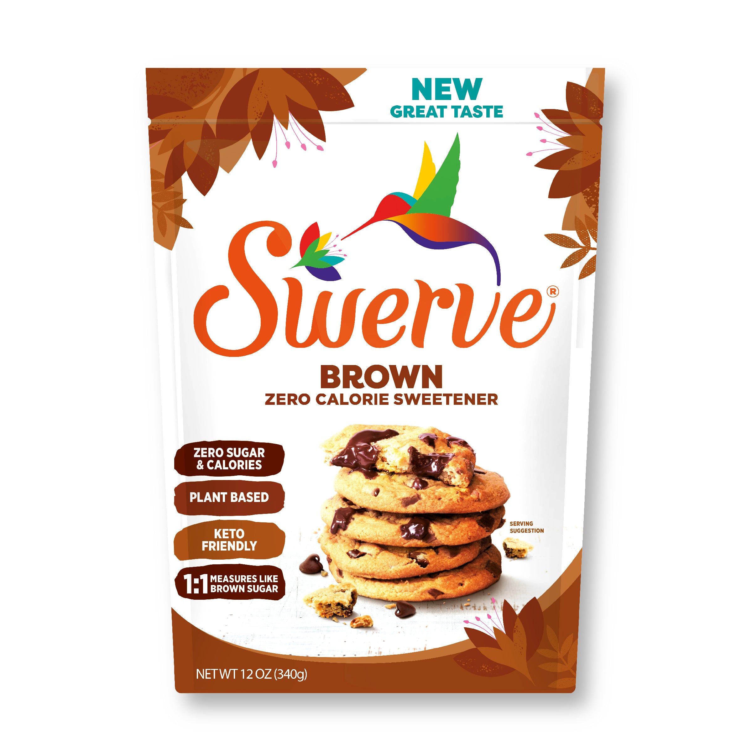 Swerve Brown Sugar Alternative 12 oz - High-quality Gluten Free by Swerve at BariatricPal Store