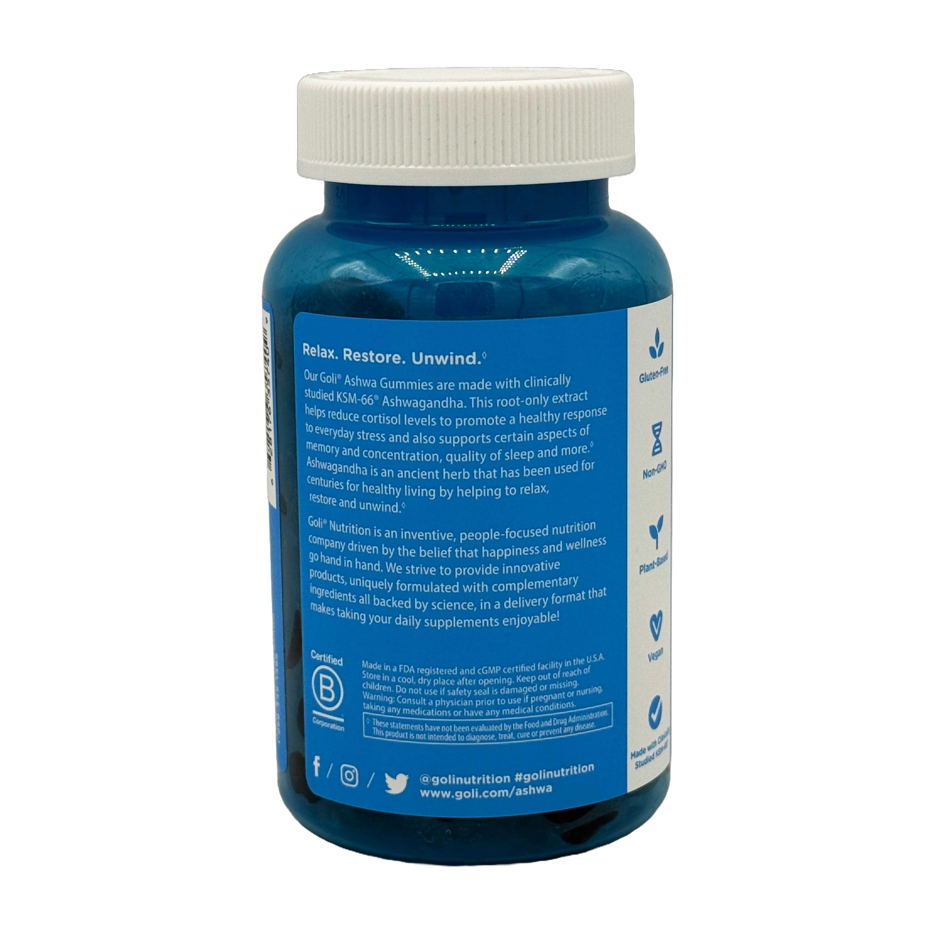 Goli Nutrition Ashwagandha Gummies