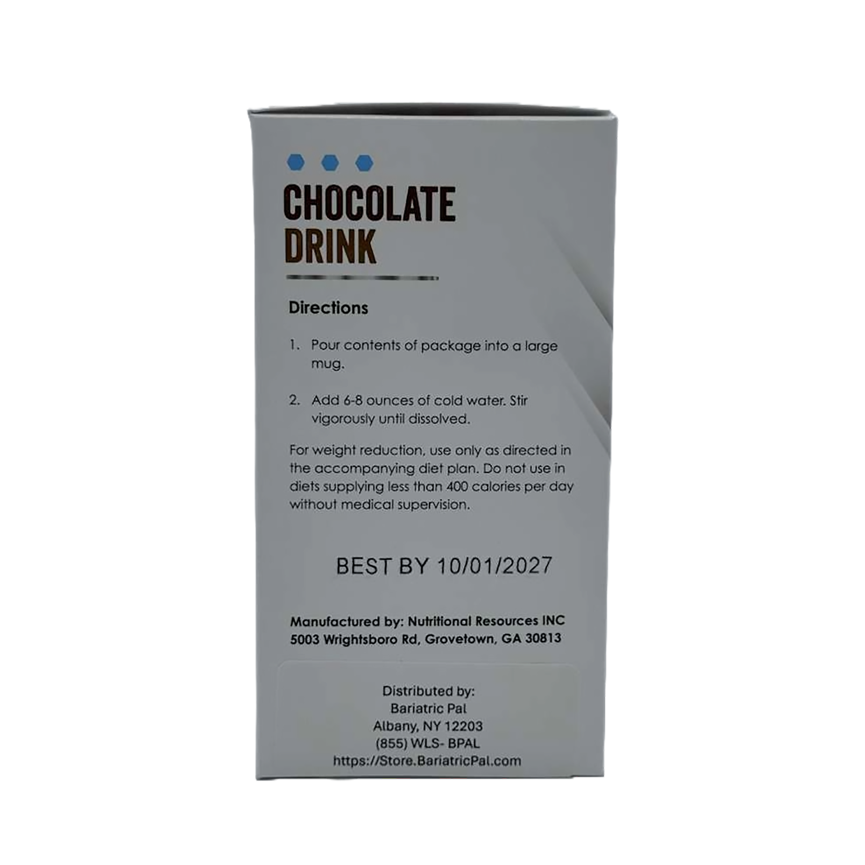 BariatricPal Instant Protein Drink - Chocolate