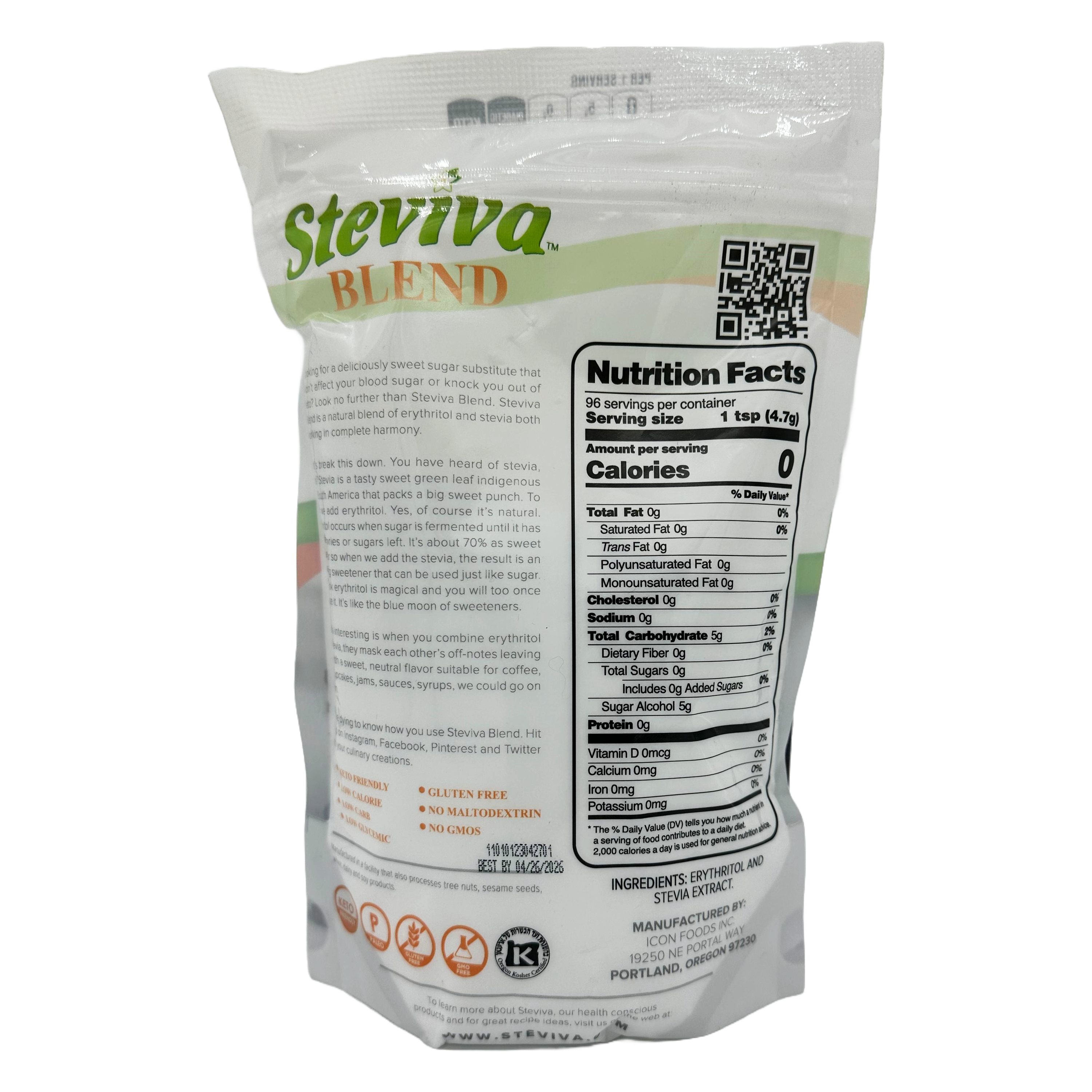 Steviva Blend 1 lb. (454g)