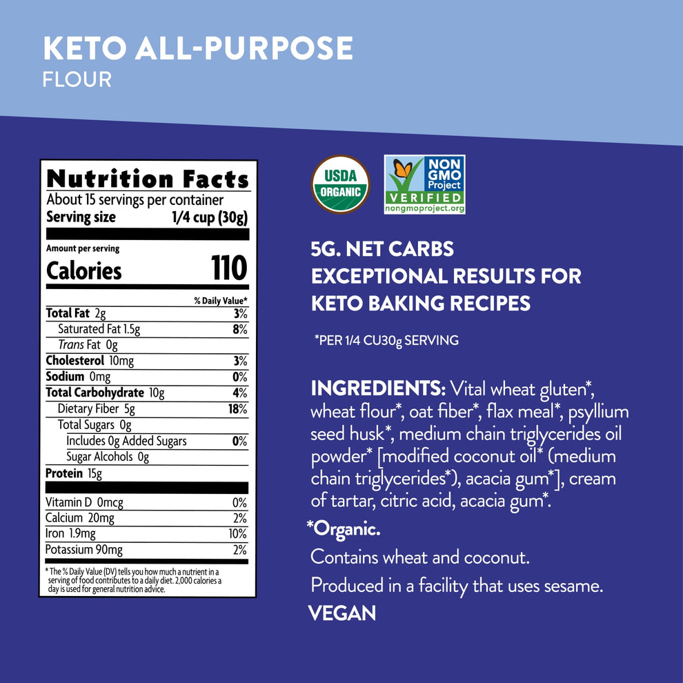 Nature's Path Organic Keto All-Purpose Flour, 16 oz