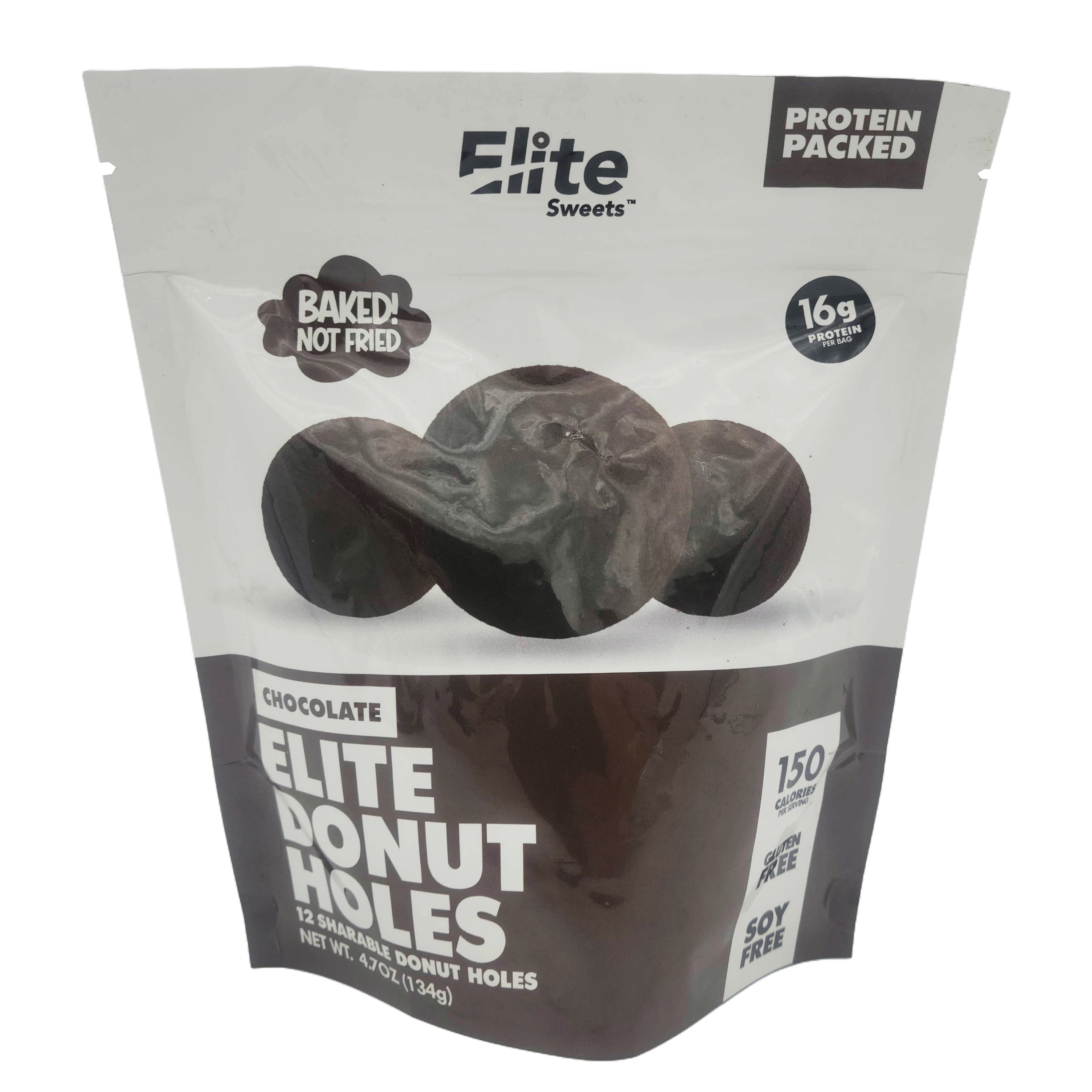 Elite Sweets High-Protein & Low-Carb Donut Hole - Chocolate