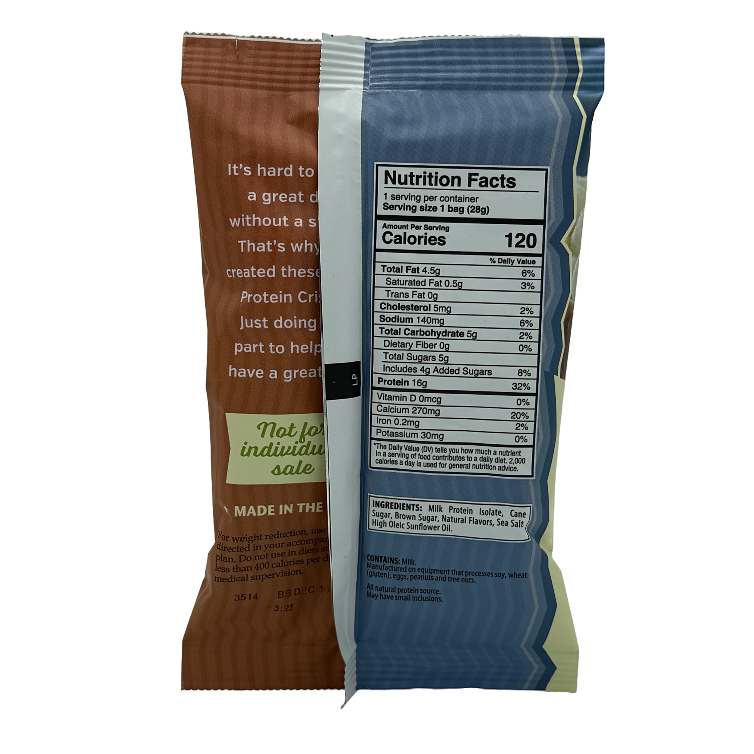 BariatricPal Protein Crisps - Salted Caramel