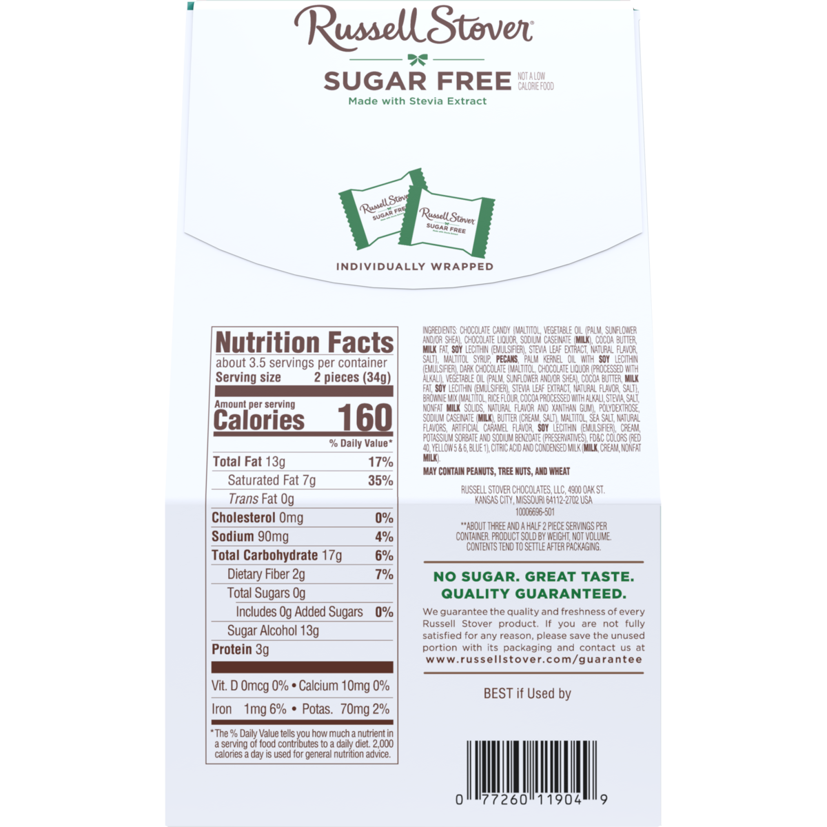 #Flavor_Caramel Pecan Brownie Truffle with Sea Salt (4.2 oz)