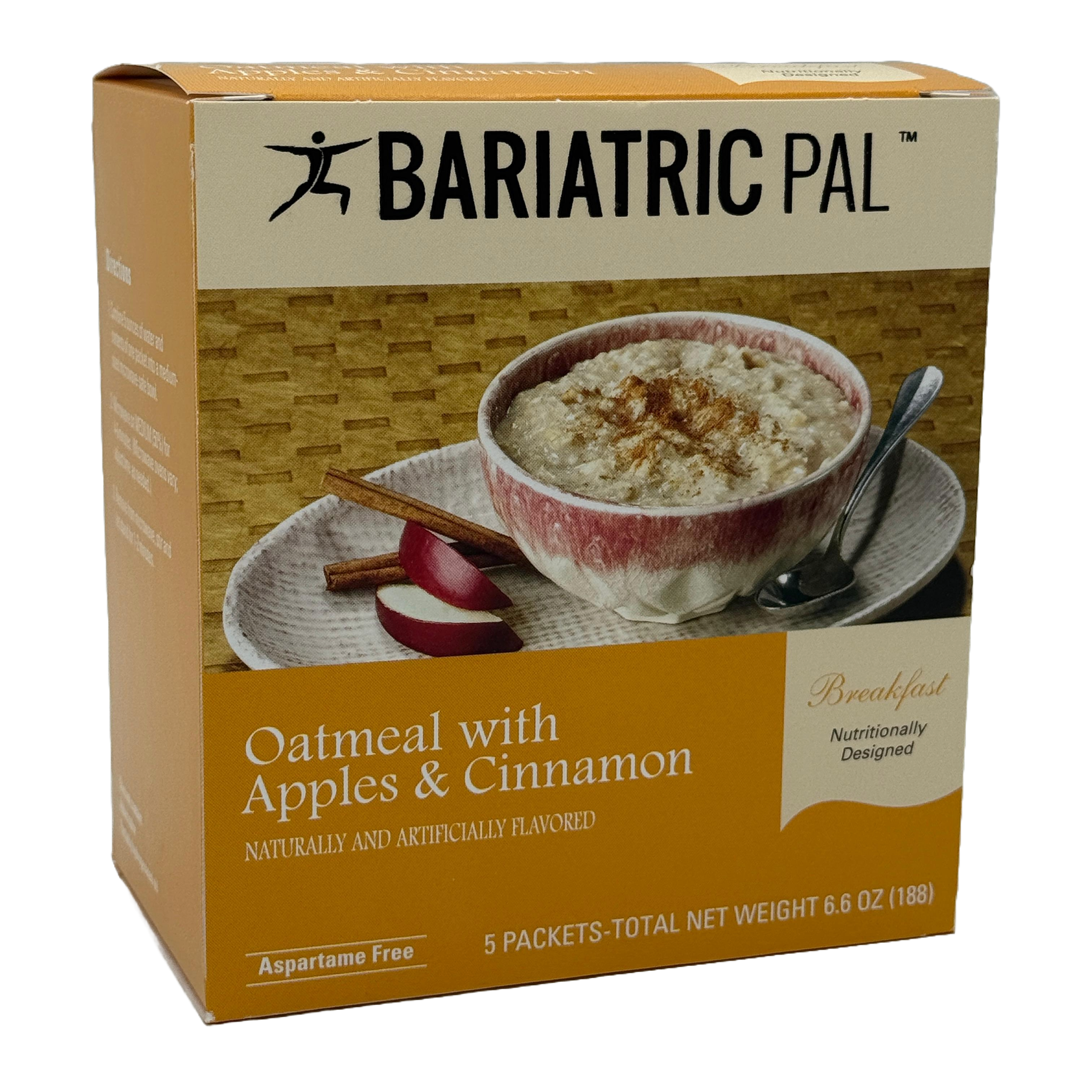 #Flavor_BariatricPal 12g Protein Oatmeal - Apples & Cinnamon #Size_One Pack