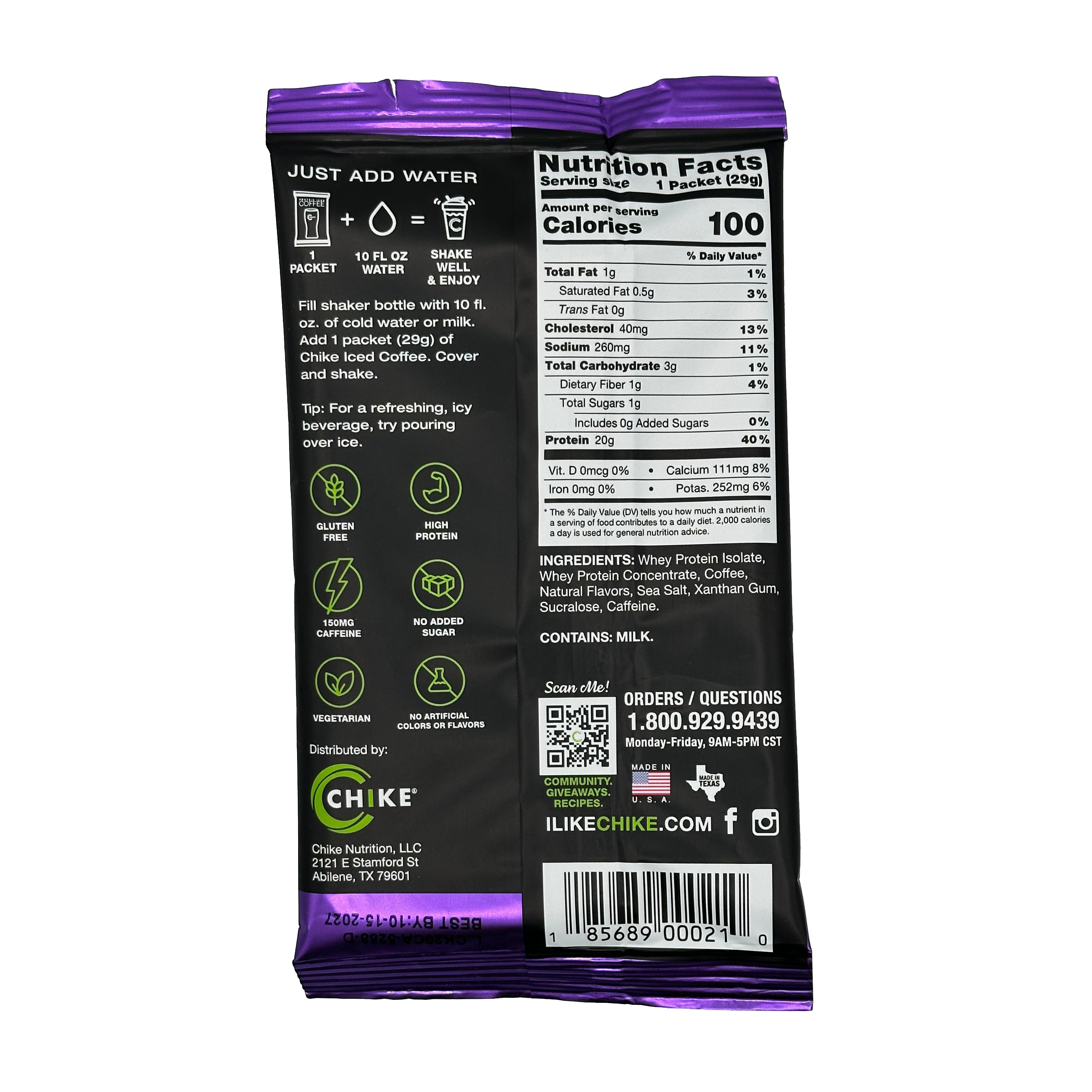 #Flavor_Caramel #Size_One Packet