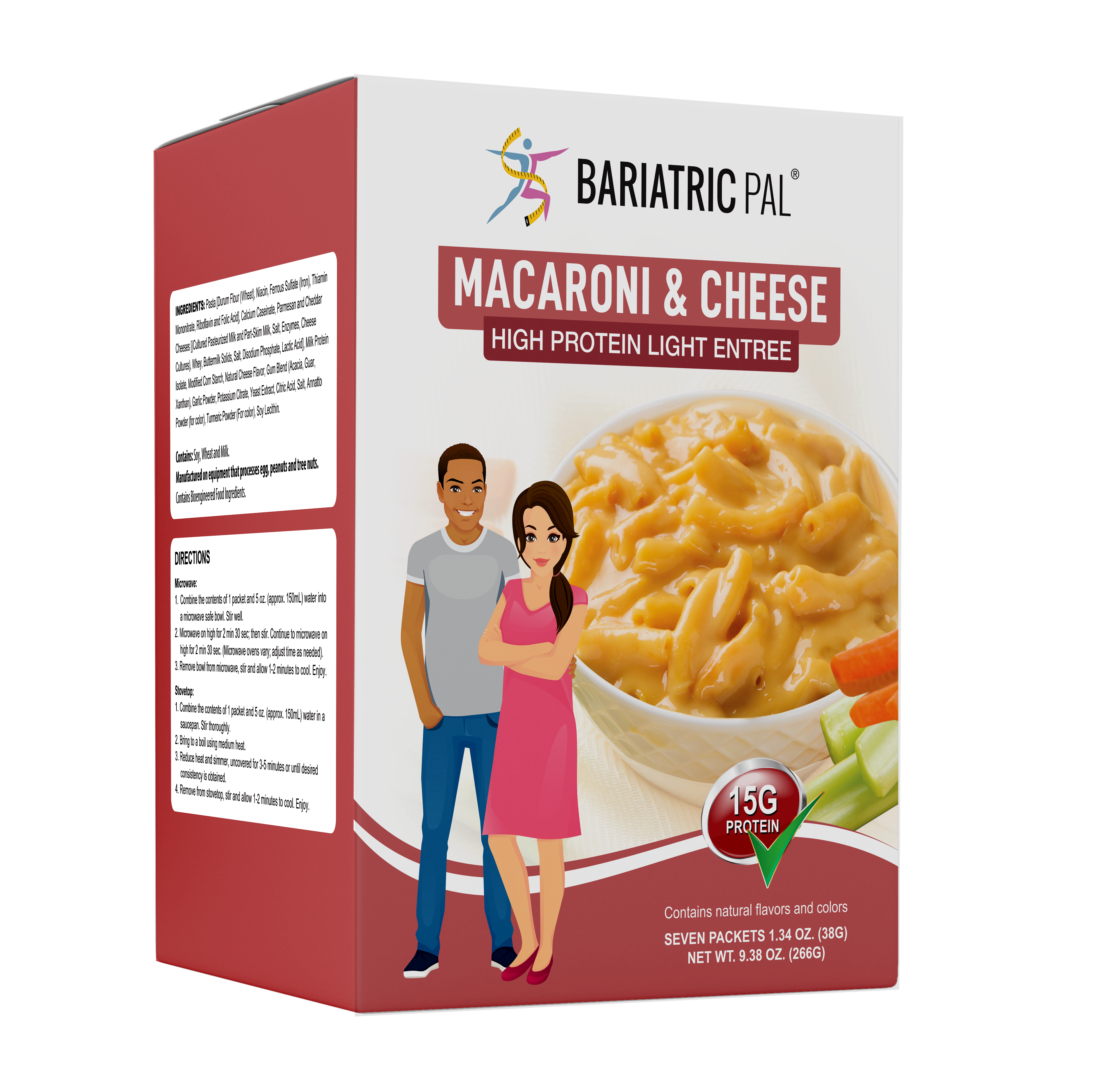BariatricPal High Protein Light Entree - Creamy Macaroni & Cheese - High-quality Entrees by BariatricPal at BariatricPal Store