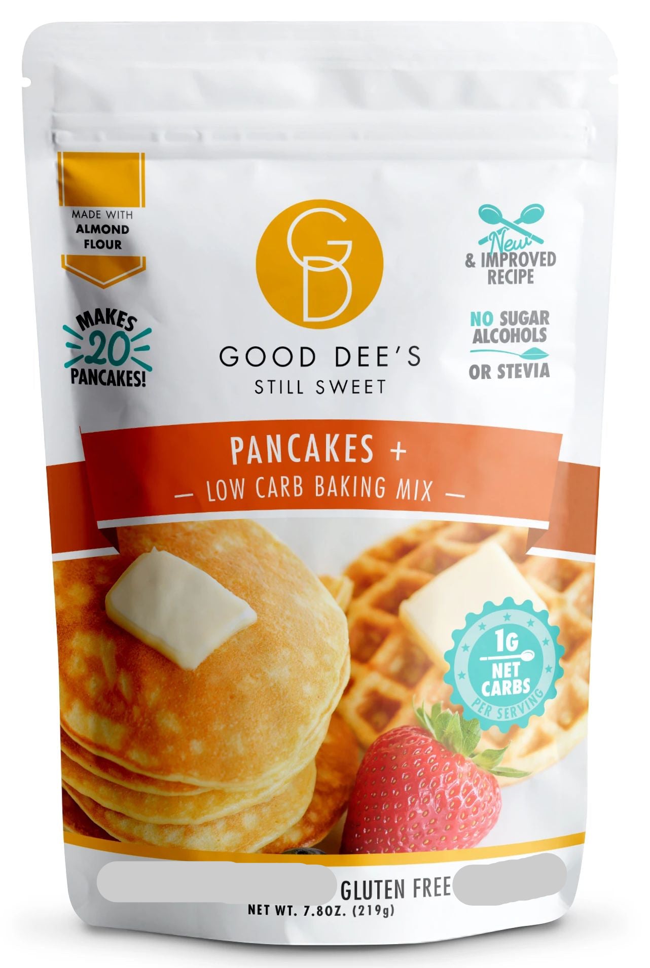 Good Dee’s Sugar-Free Low-Carb Pancake Mix