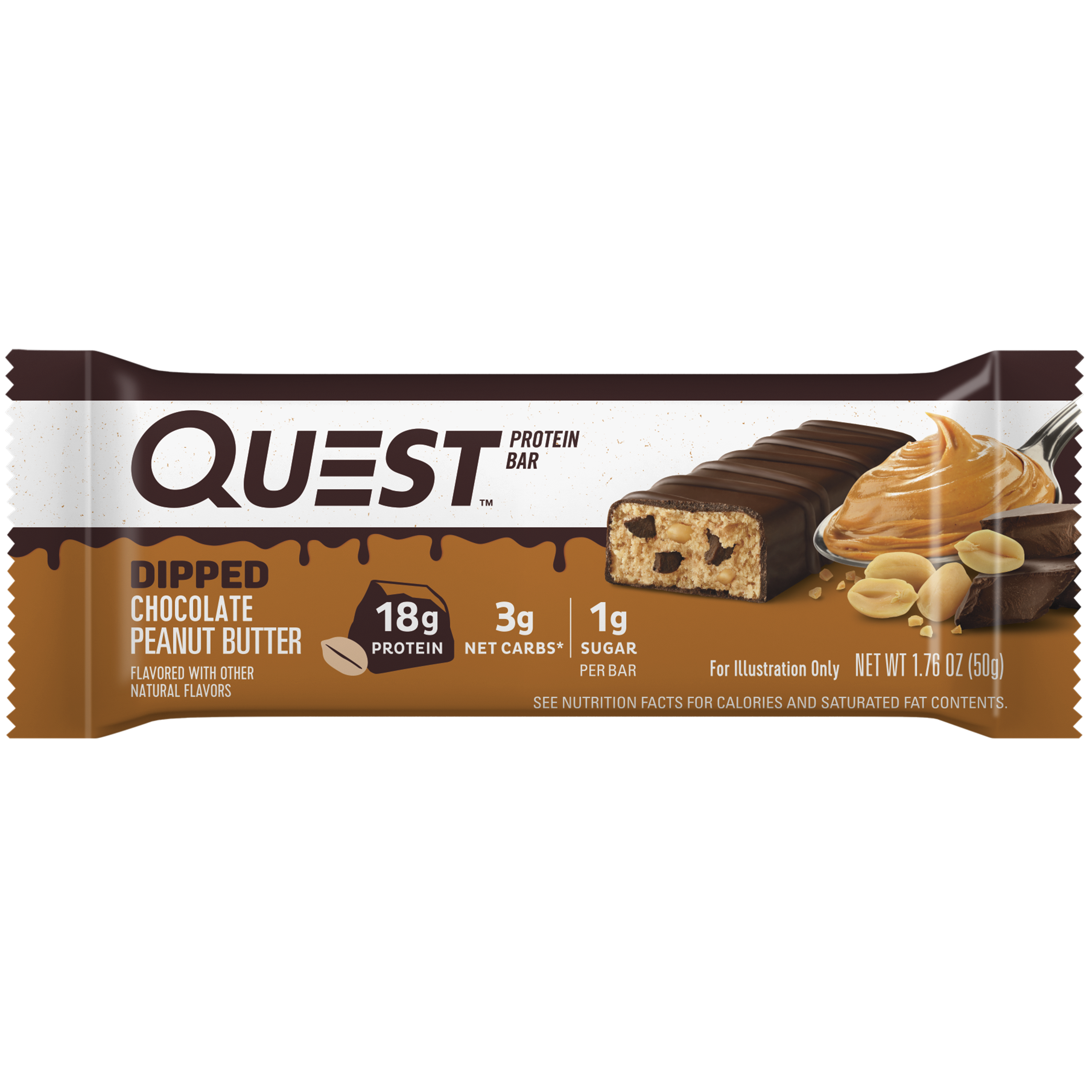 #Flavor_Dipped Chocolate Peanut Butter #Size_1 bar