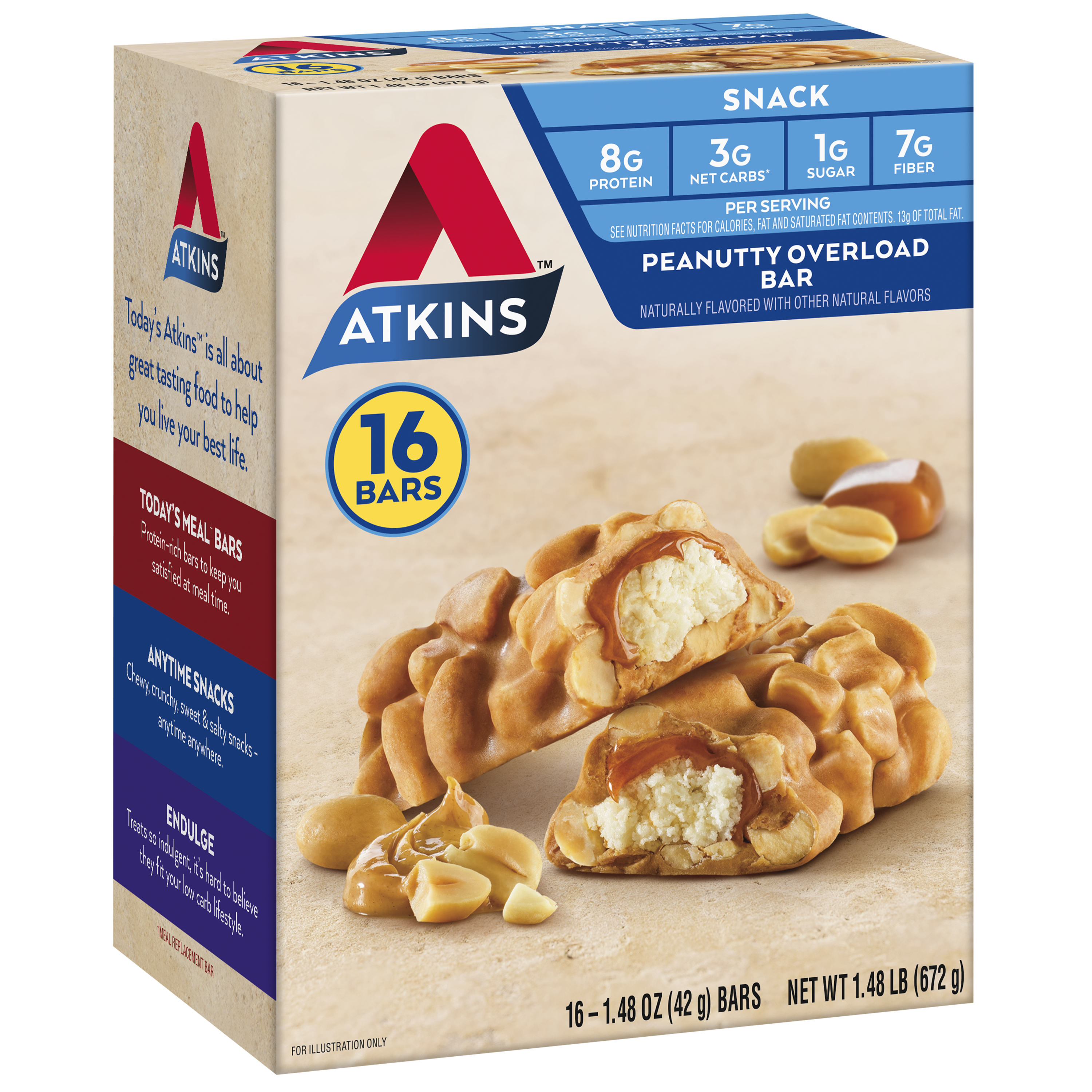 #Flavor_Peanutty Overload #Size_5 bars