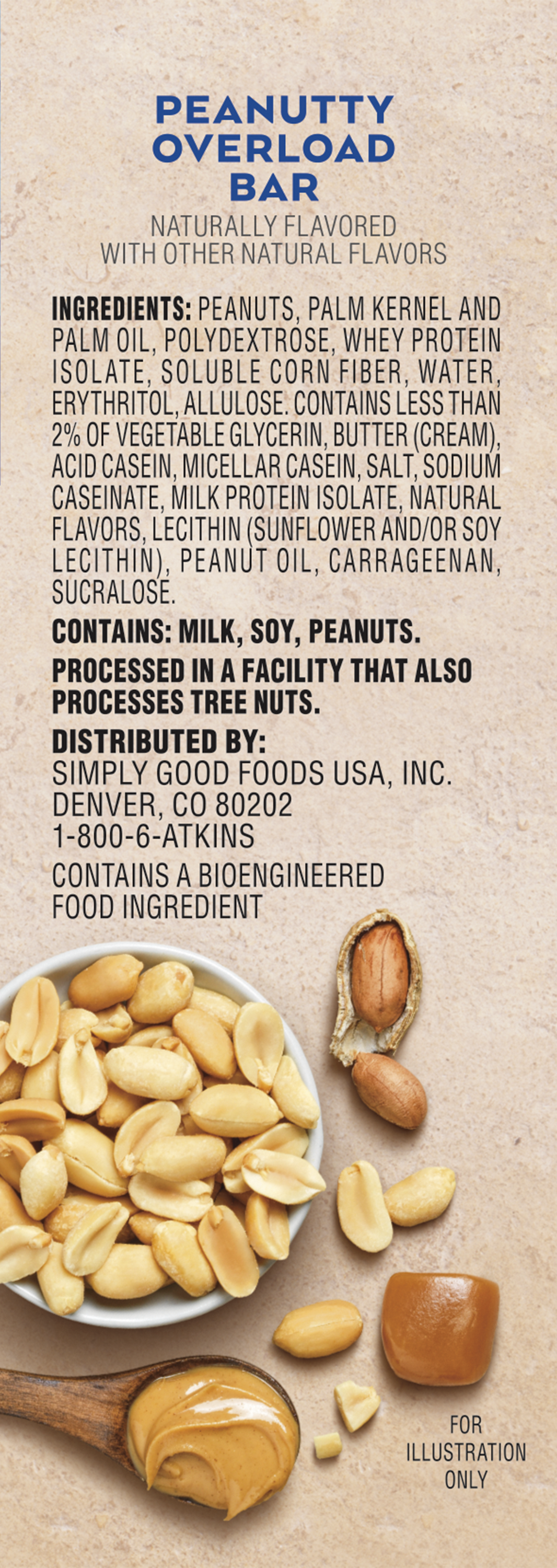 #Flavor_Peanutty Overload #Size_5 bars