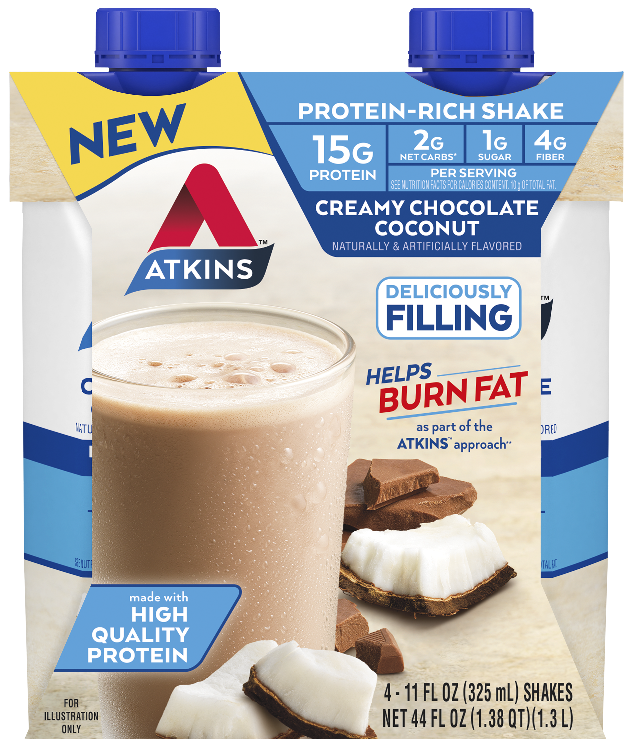 #Flavor_Creamy Chocolate Coconut, 11 oz