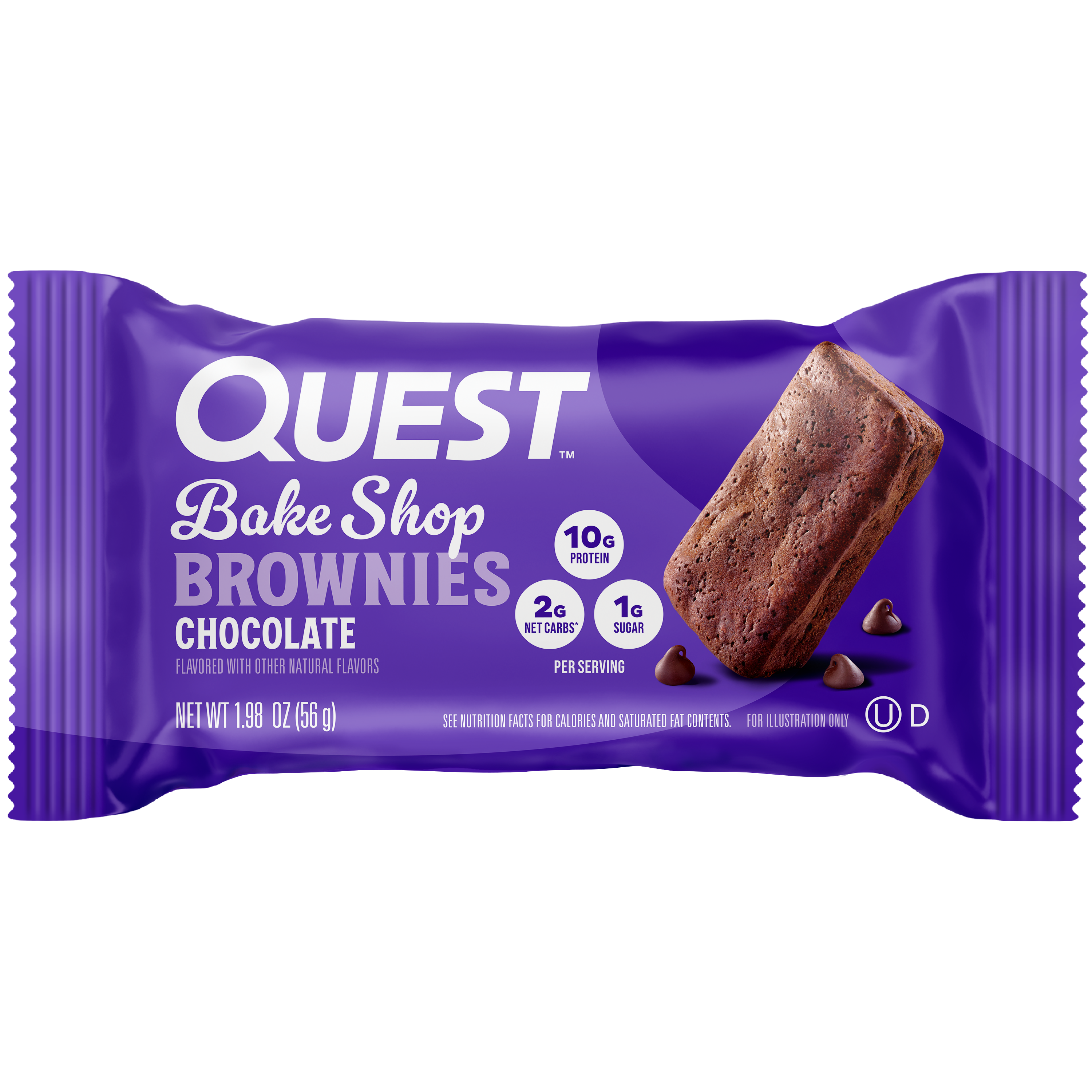 Quest Nutrition Bake Shop Brownies, 4 pack box - High-quality Protein by Quest Nutrition at BariatricPal Store