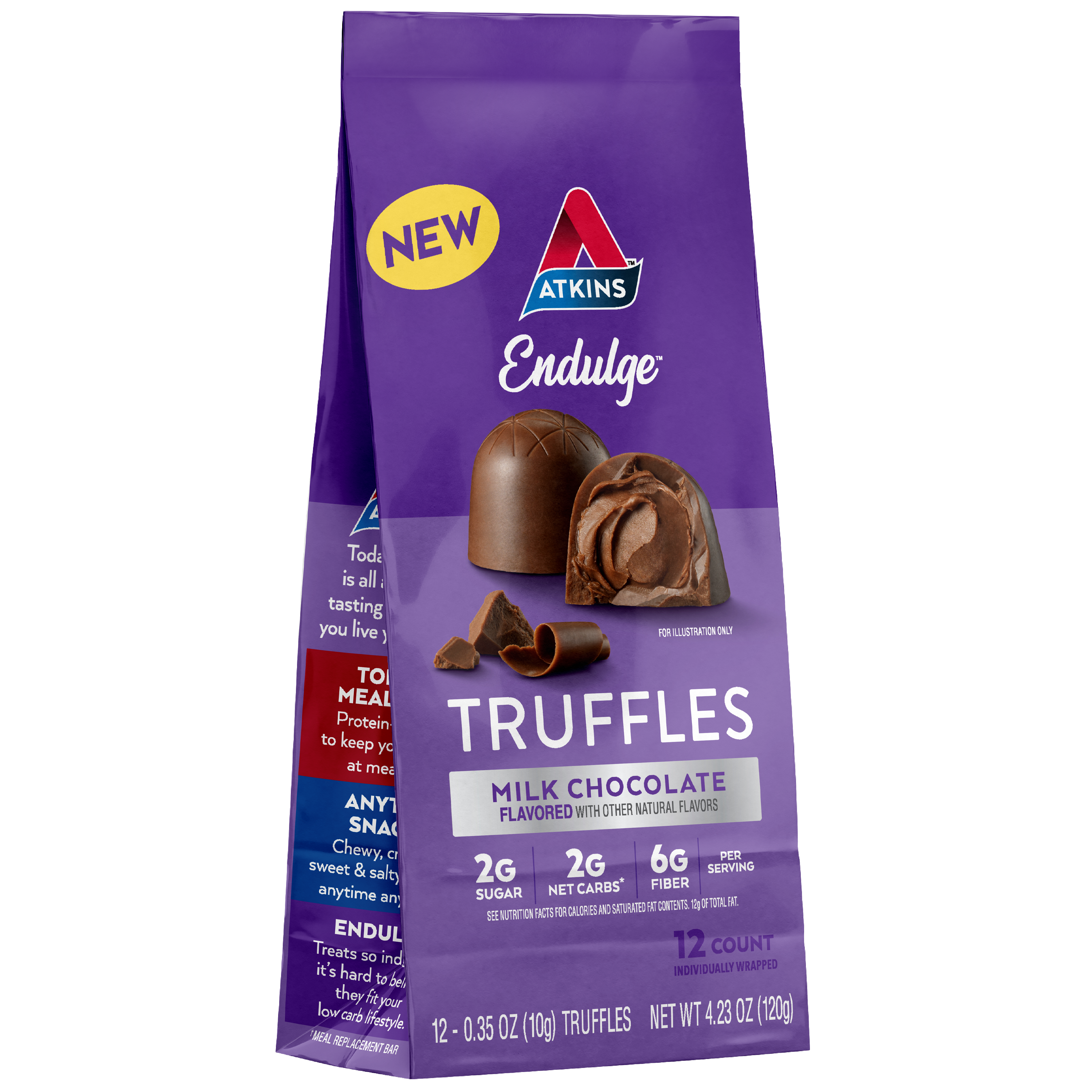 #Flavor_Milk Chocolate Truffles, 4 packs