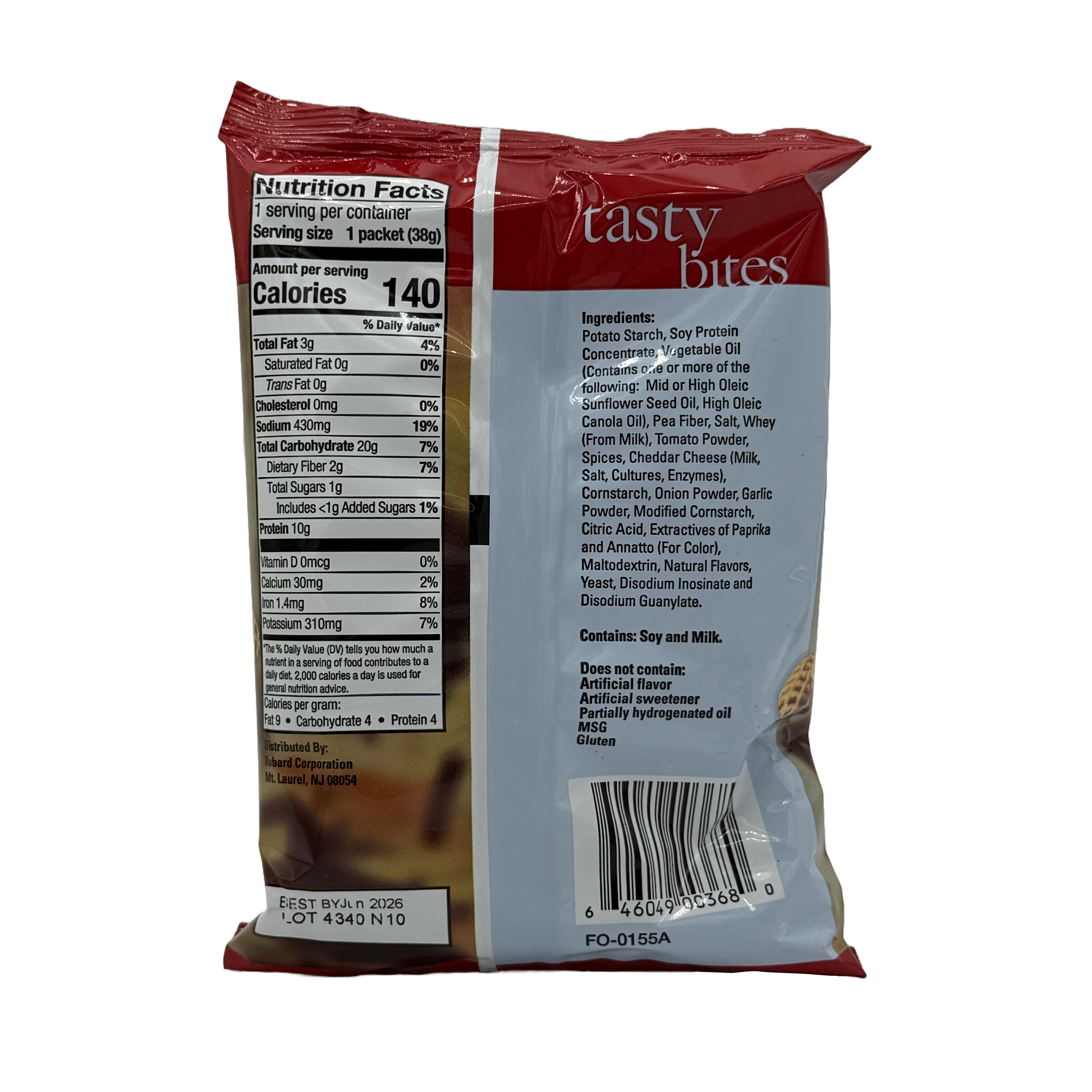 BariatricPal 10g Protein Tasty Bites - Pizza