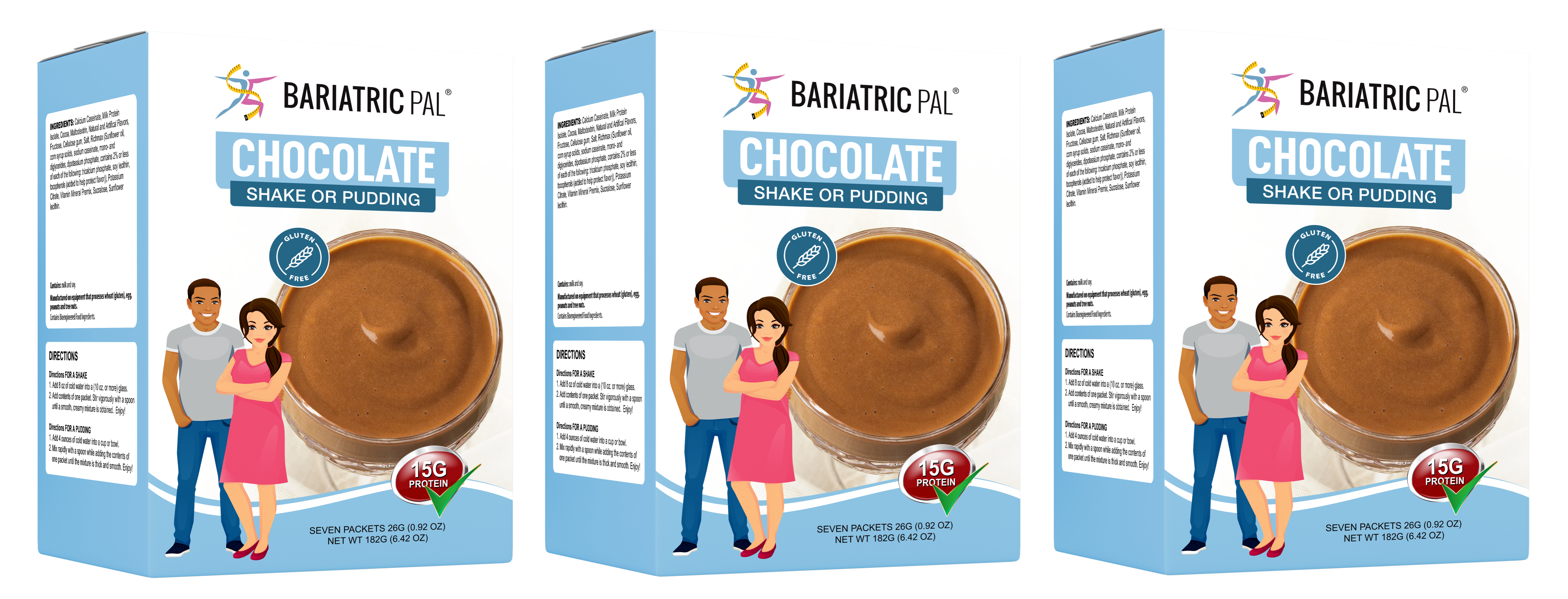 BariatricPal Protein Shake or Pudding - Chocolate - High-quality Puddings & Shakes by BariatricPal at BariatricPal Store