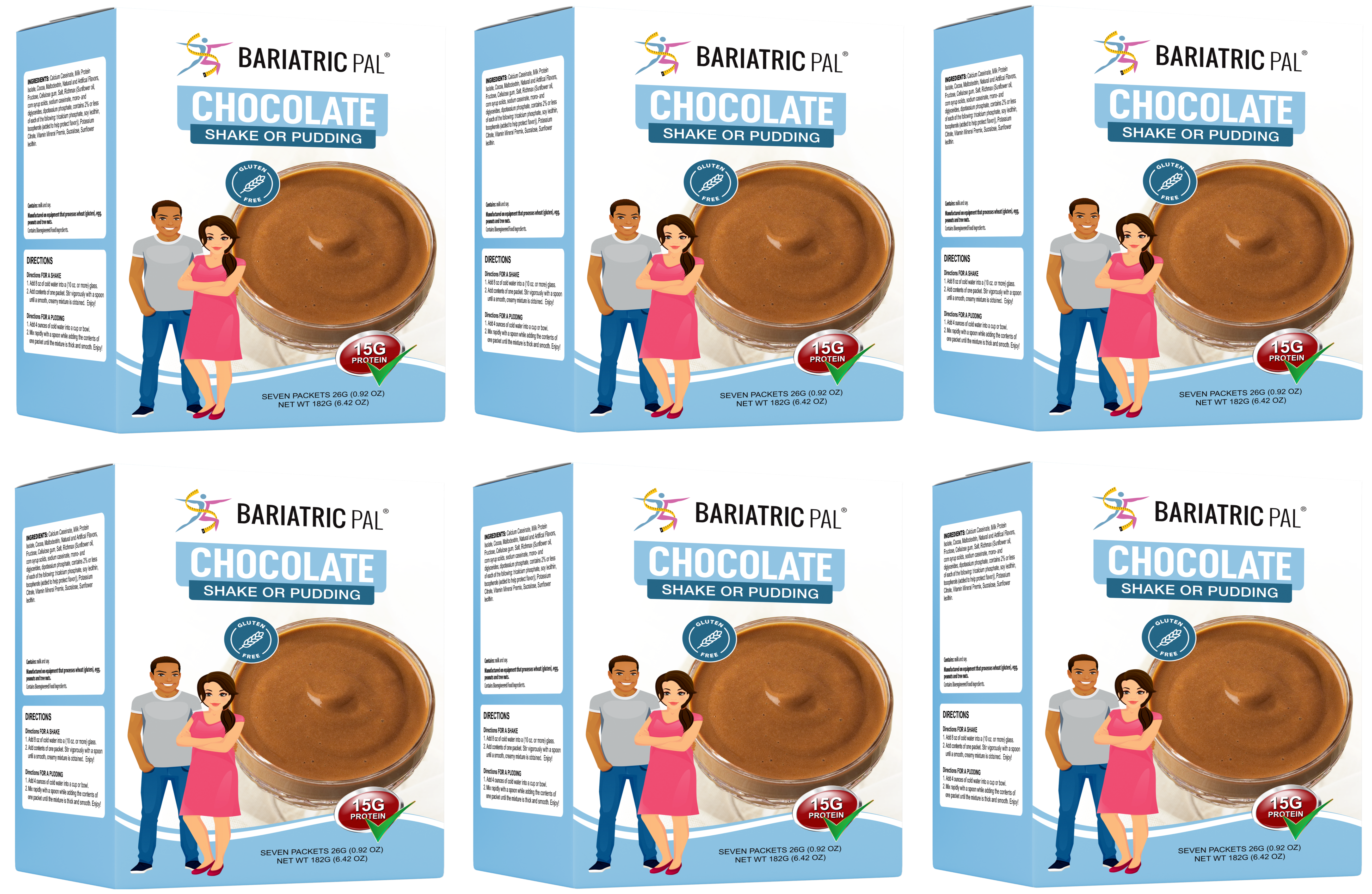 BariatricPal Protein Shake or Pudding - Chocolate - High-quality Puddings & Shakes by BariatricPal at BariatricPal Store