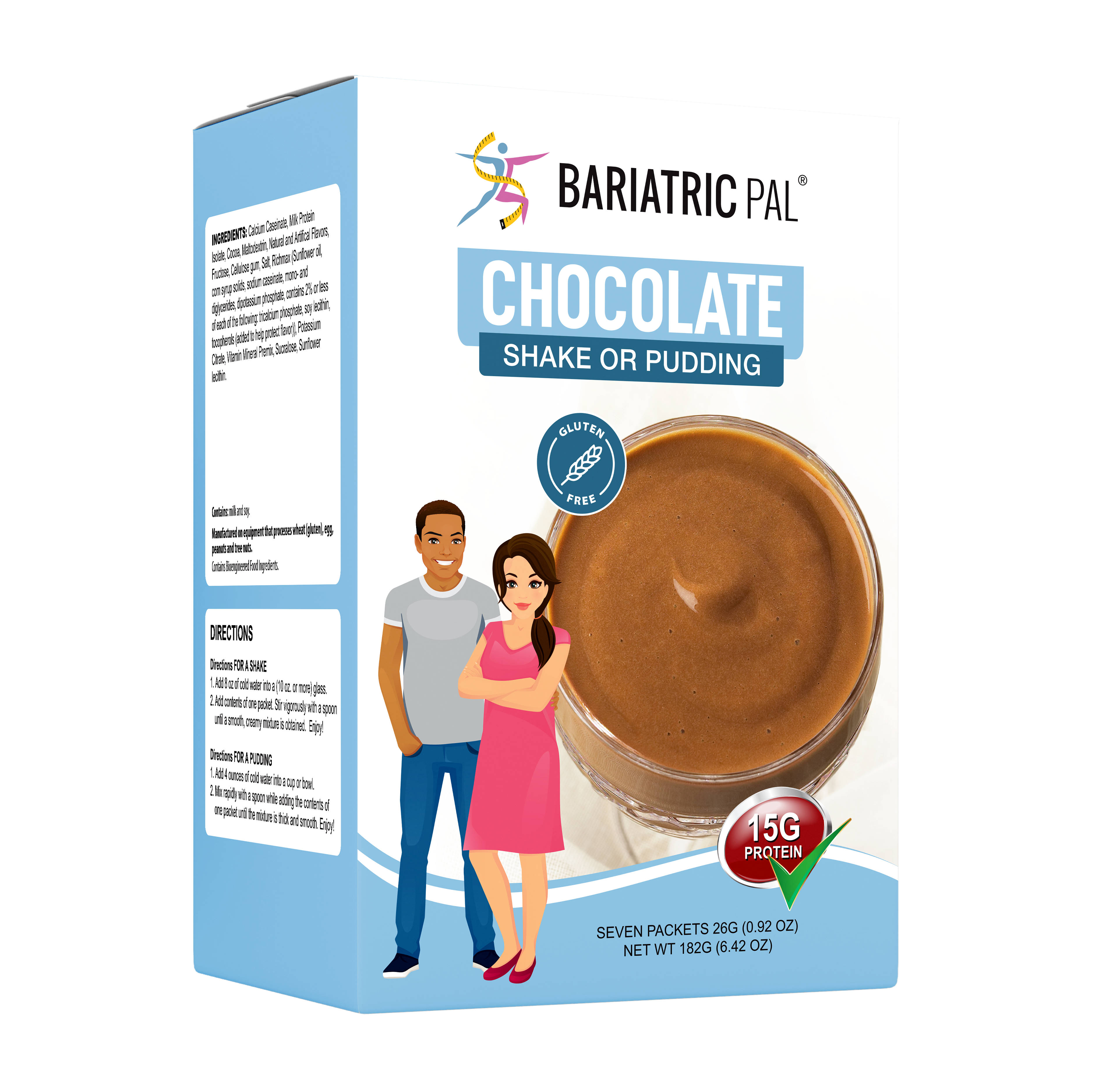BariatricPal Protein Shake or Pudding - Chocolate - High-quality Puddings & Shakes by BariatricPal at BariatricPal Store