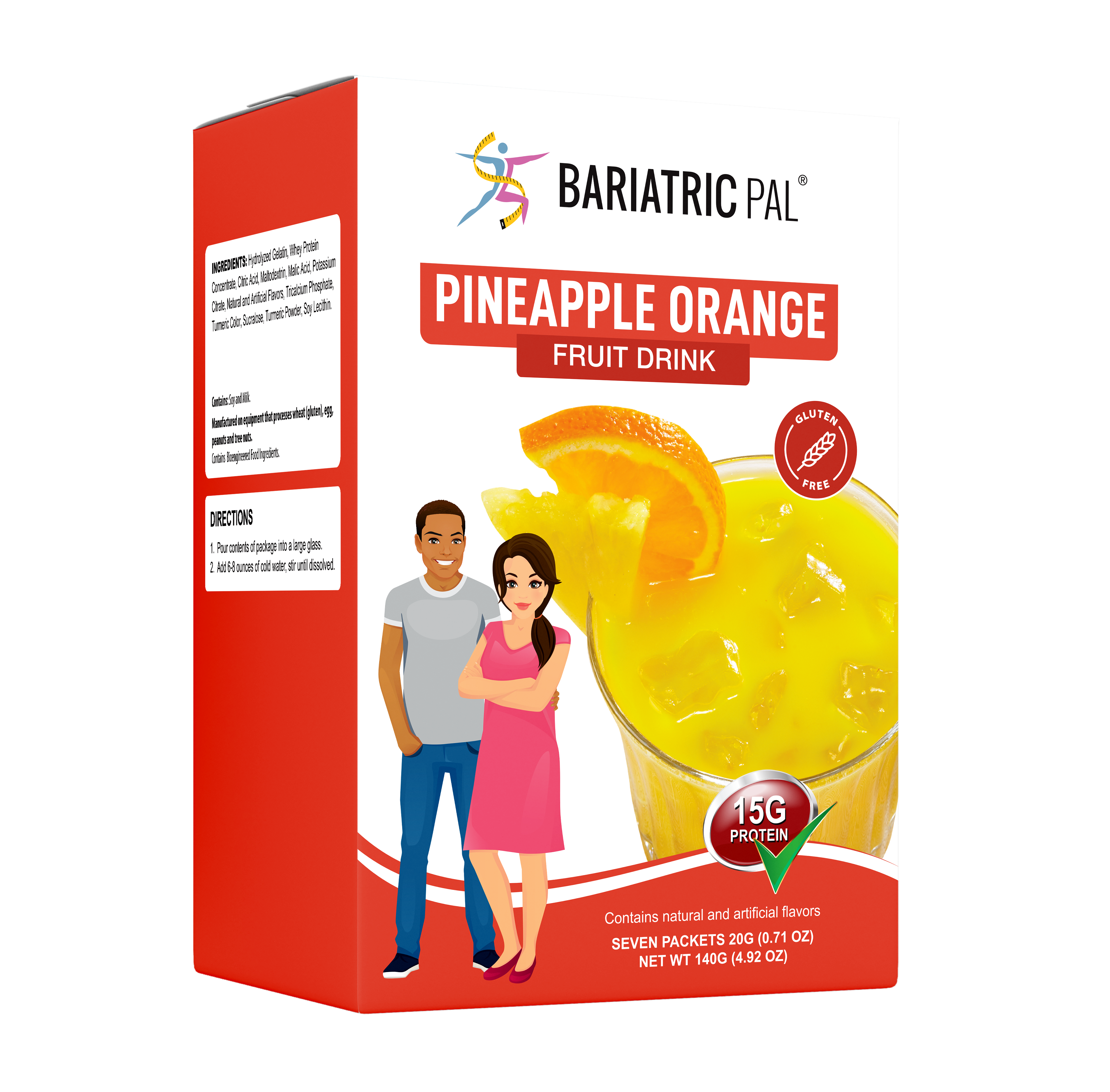 BariatricPal Fruit 15g Protein Drinks - Pineapple Orange - High-quality Fruit Drinks by BariatricPal at BariatricPal Store
