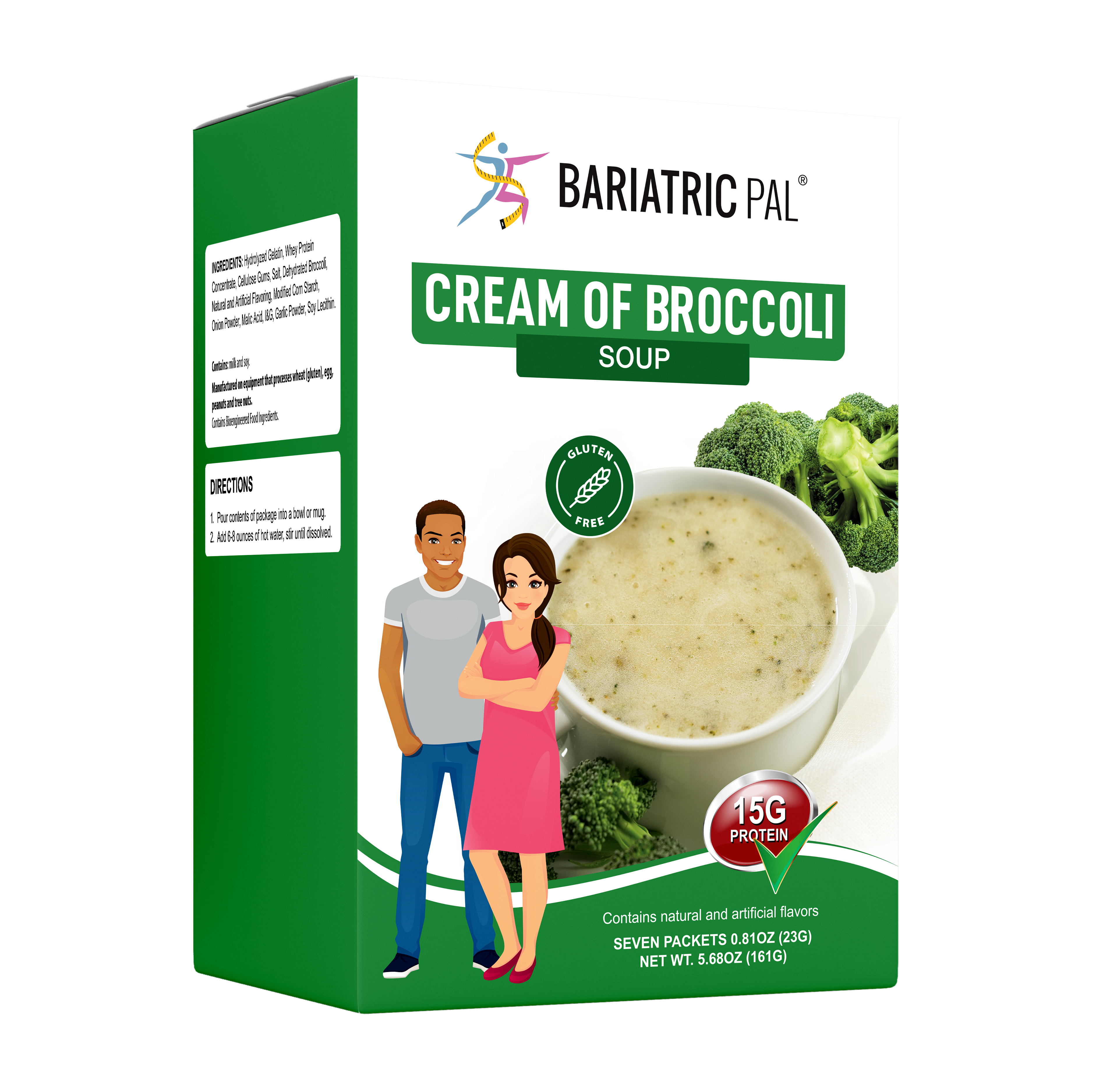 BariatricPal Protein Soup - Cream Of Broccoli - High-quality Soups by BariatricPal at BariatricPal Store