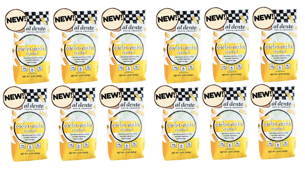 Al Dente Carba-Nada Rigatoni Pasta 12 oz. - High-quality Pasta by Carba-Nada at BariatricPal Store