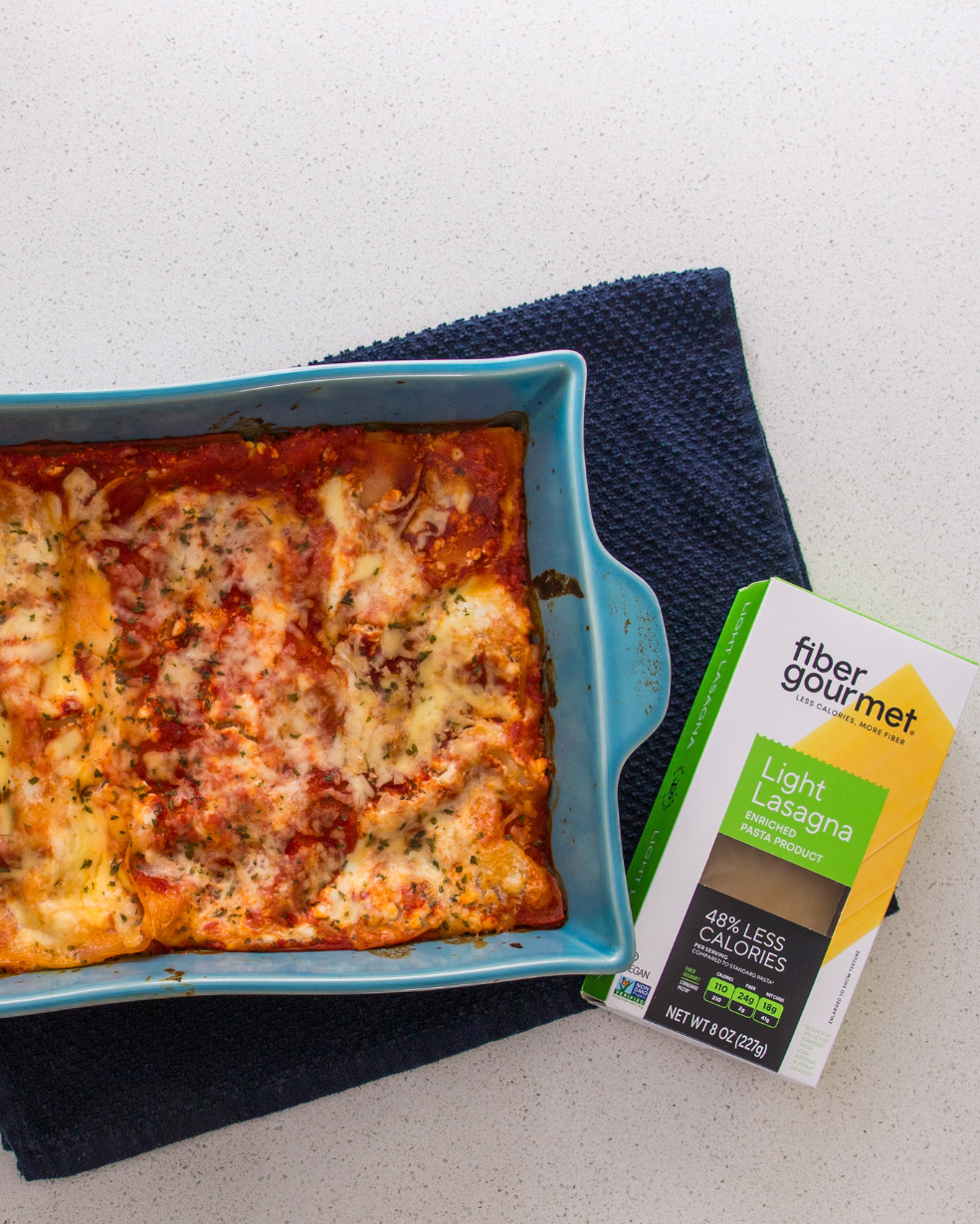 Fiber Gourmet Light Pasta - Lasagna - High-quality Pasta by Fiber Gourmet at BariatricPal Store