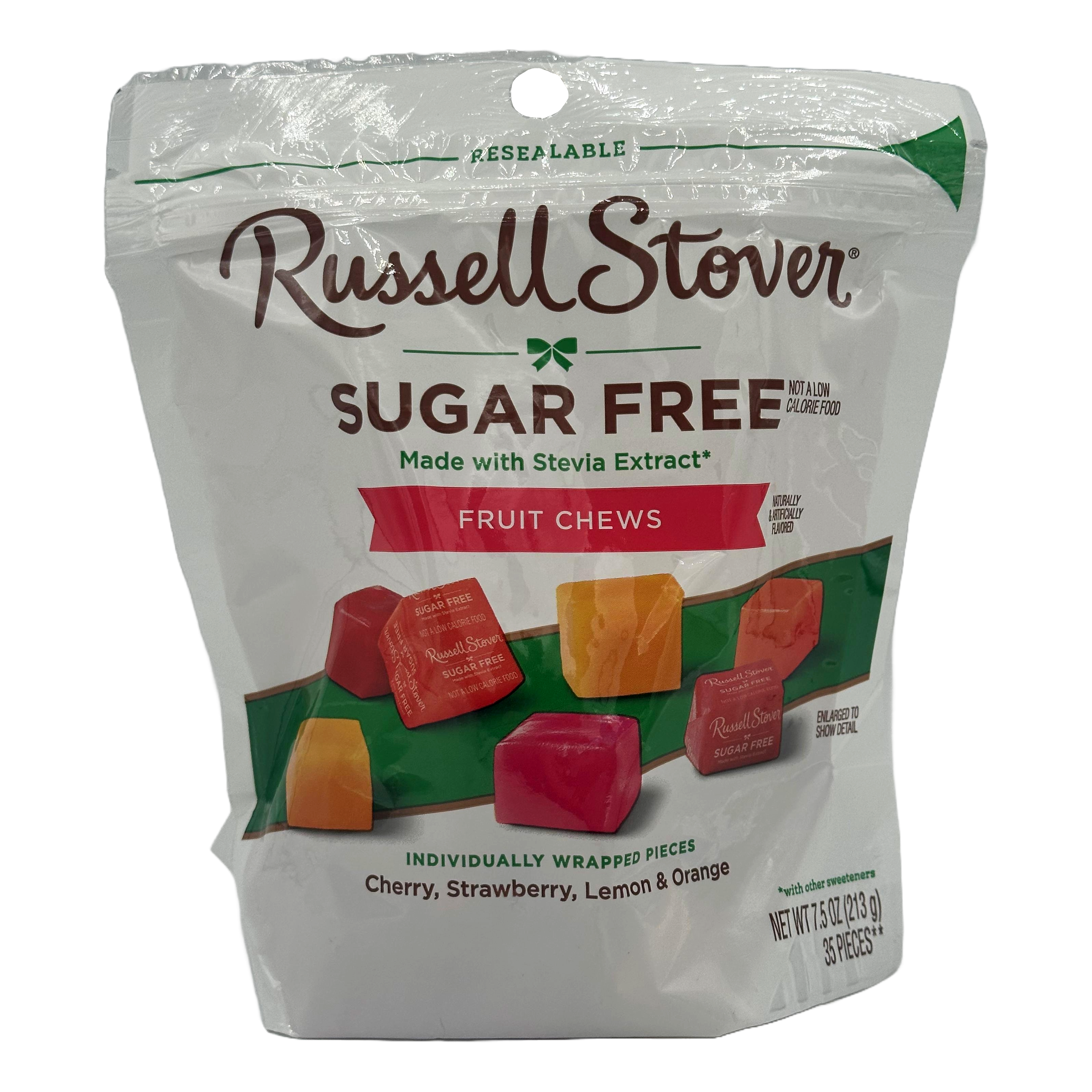 Russell Stover Sugar Free Fruit Chews 7.5 oz