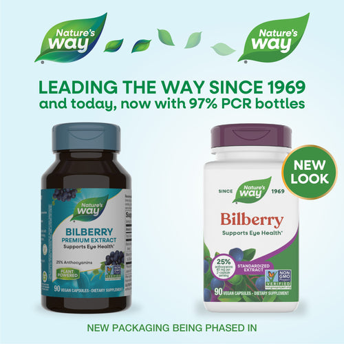 Nature's Way Bilberry Extract 90 vegan capsules