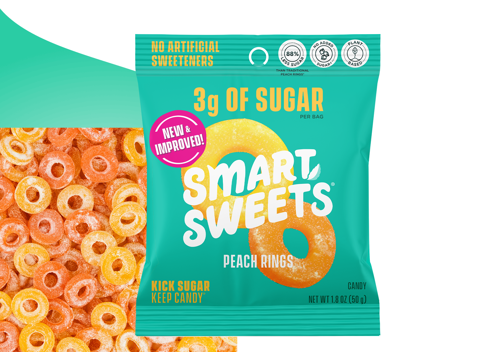 Smart Sweets Peach Rings