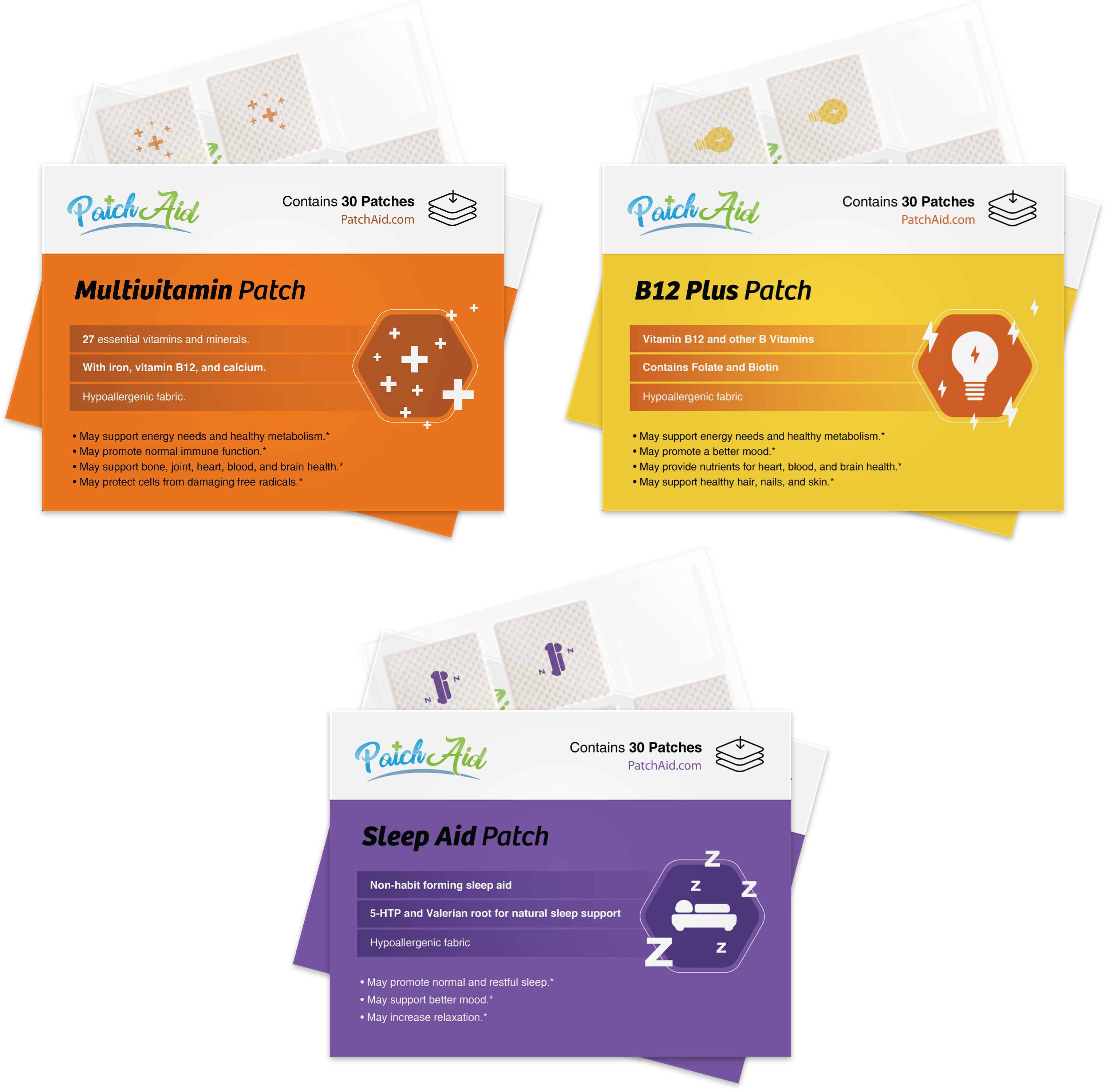 24/7 Feel Good Vitamin Patch Pack by PatchAid - High-quality Vitamin Patch by PatchAid at BariatricPal Store