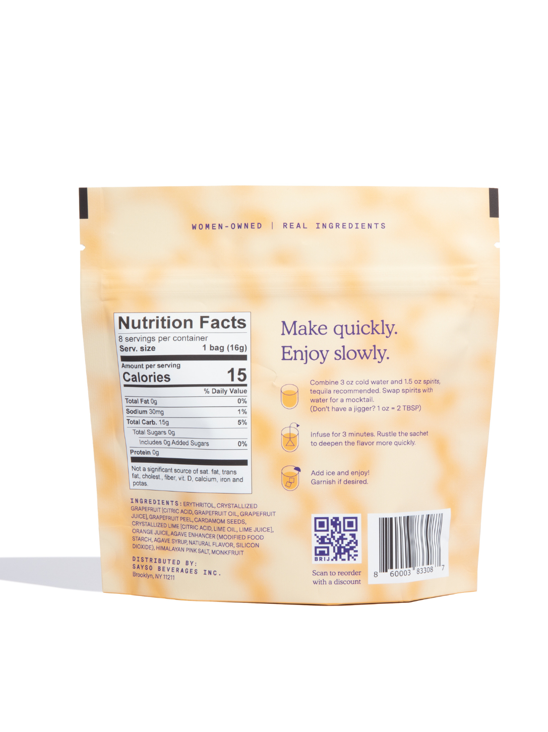 #Flavor_Skinny Cardamom Paloma, 4.62 oz