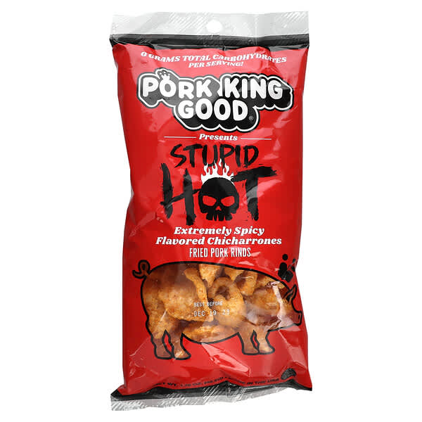 Pork King Good Pork Rinds - Stupid Hot