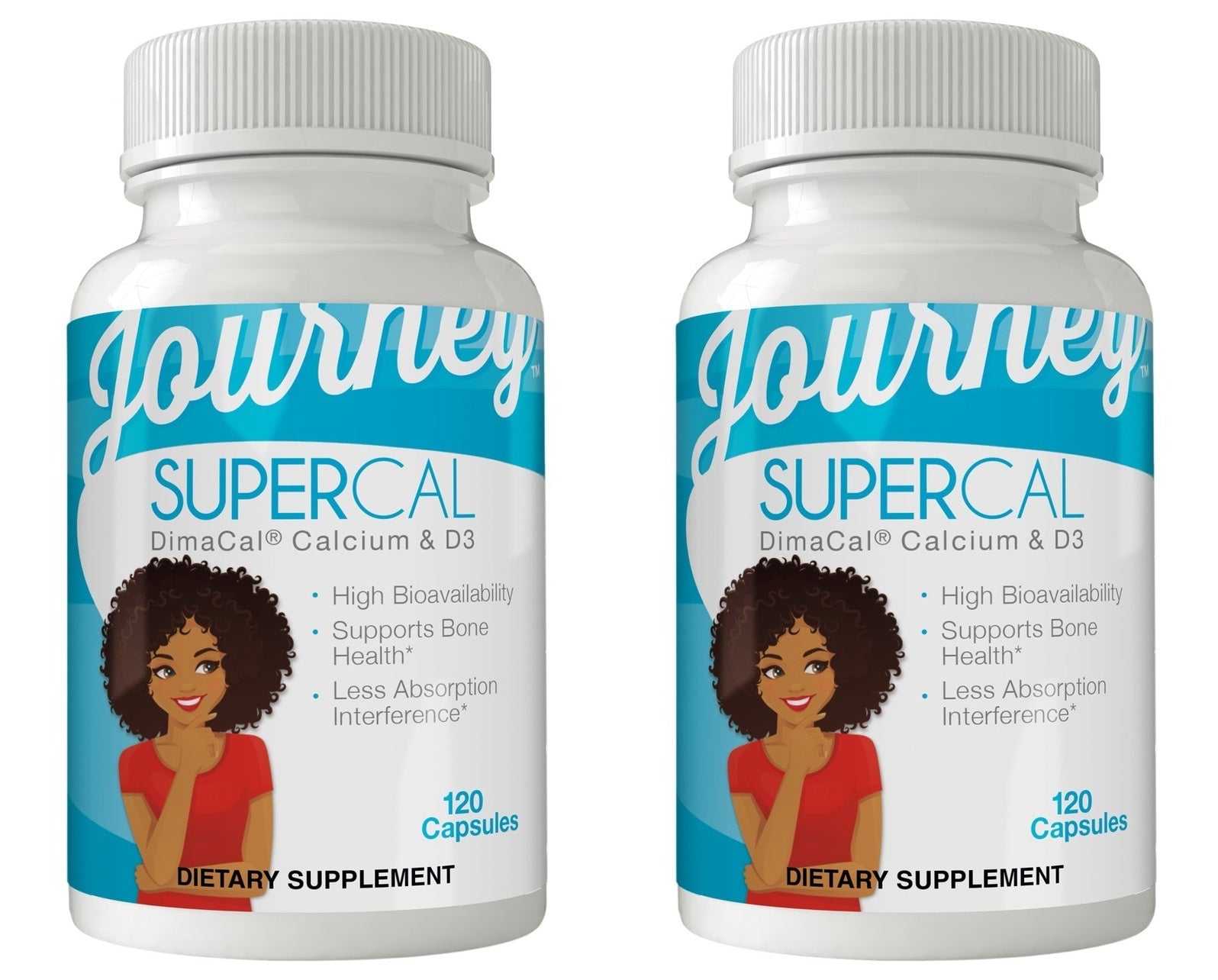 Journey SuperCal Calcium Capsules 500mg by Bariatric Eating