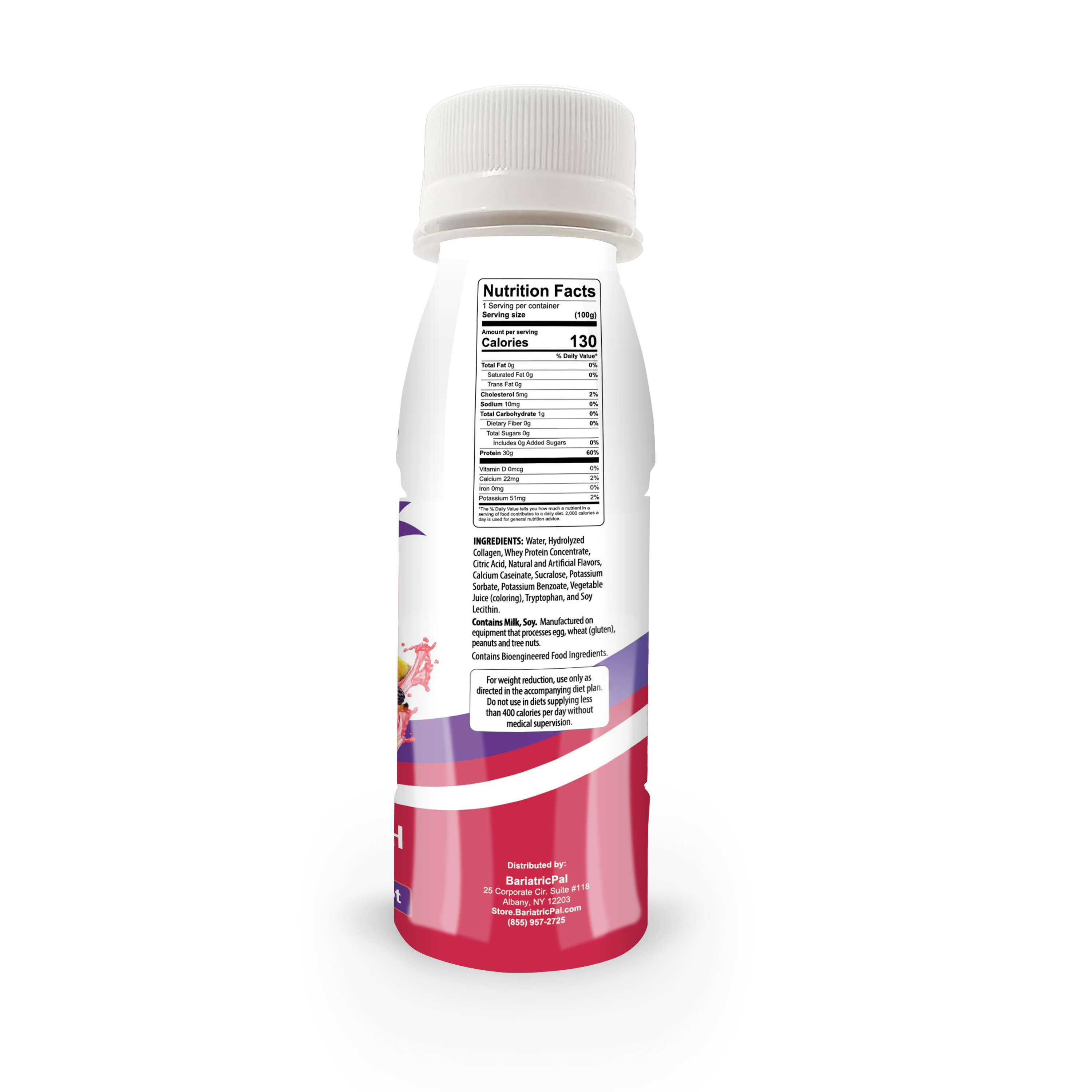 BariatricPal 30g Whey & Collagen Complete Protein Power Pro Shots - 5-Flavor Variety Pack (Brand New!) - High-quality Protein Shots by BariatricPal at BariatricPal Store