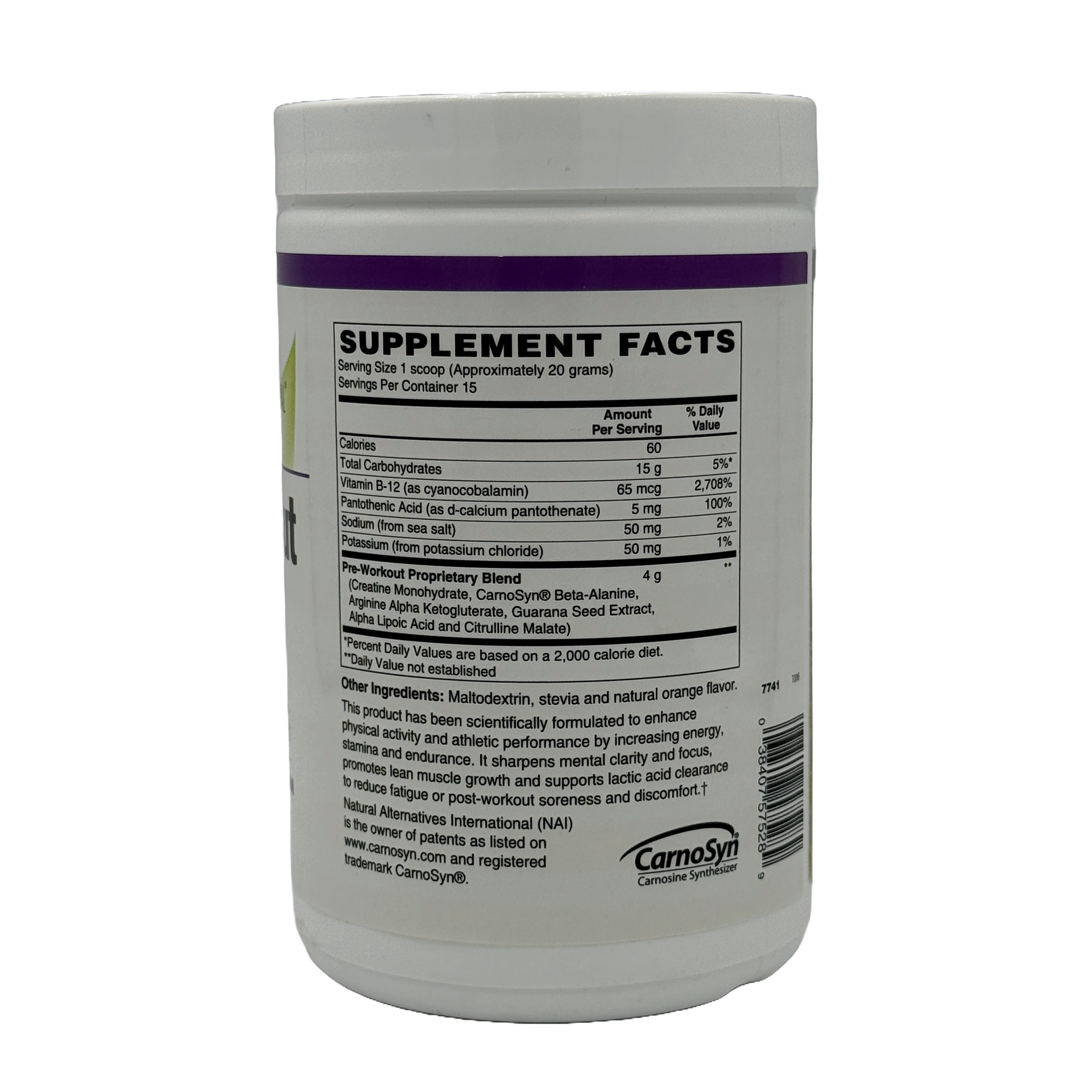 Fast-acting Pre-Workout Formula (Citrus Splash) by BariatricPal - Boost Your Energy, Immunity & Well-Being