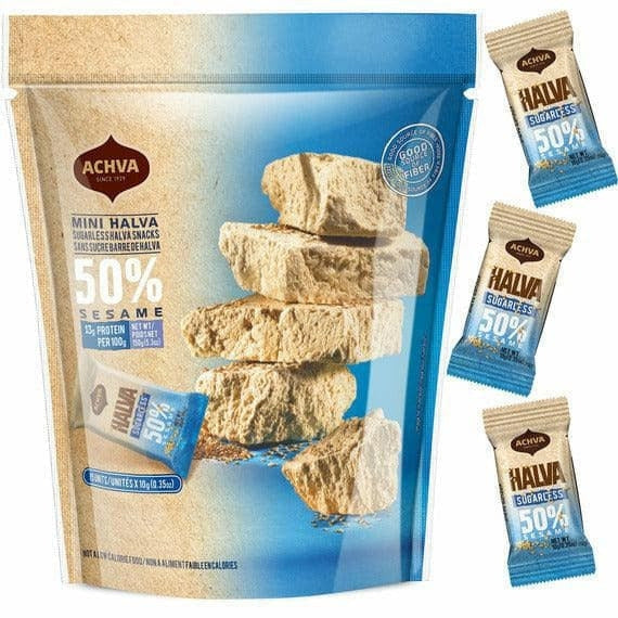 Achva Mini Halva Snack Bag - High-quality Snack Products by Galil Brands at BariatricPal Store