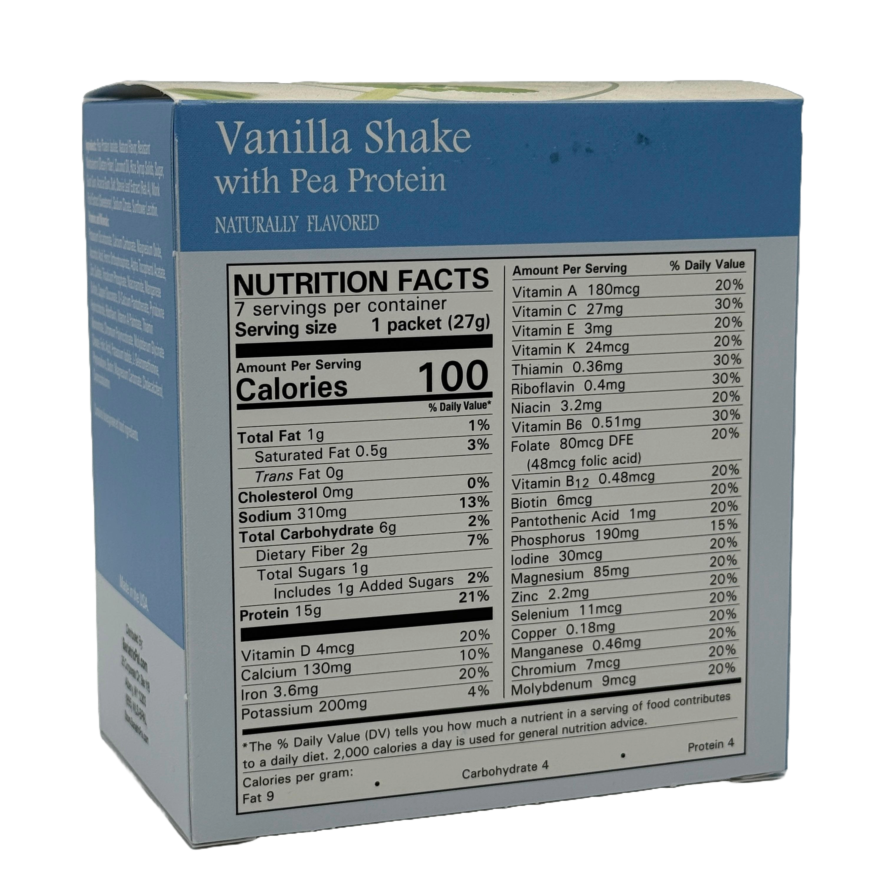 BariatricPal 15g Pea Protein Shake - Vanilla (CLEARANCE: Best by December 31, 2025)