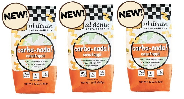 Al Dente Carba-Nada Cavatappi Pasta 12 oz. - High-quality Pasta by Carba-Nada at BariatricPal Store