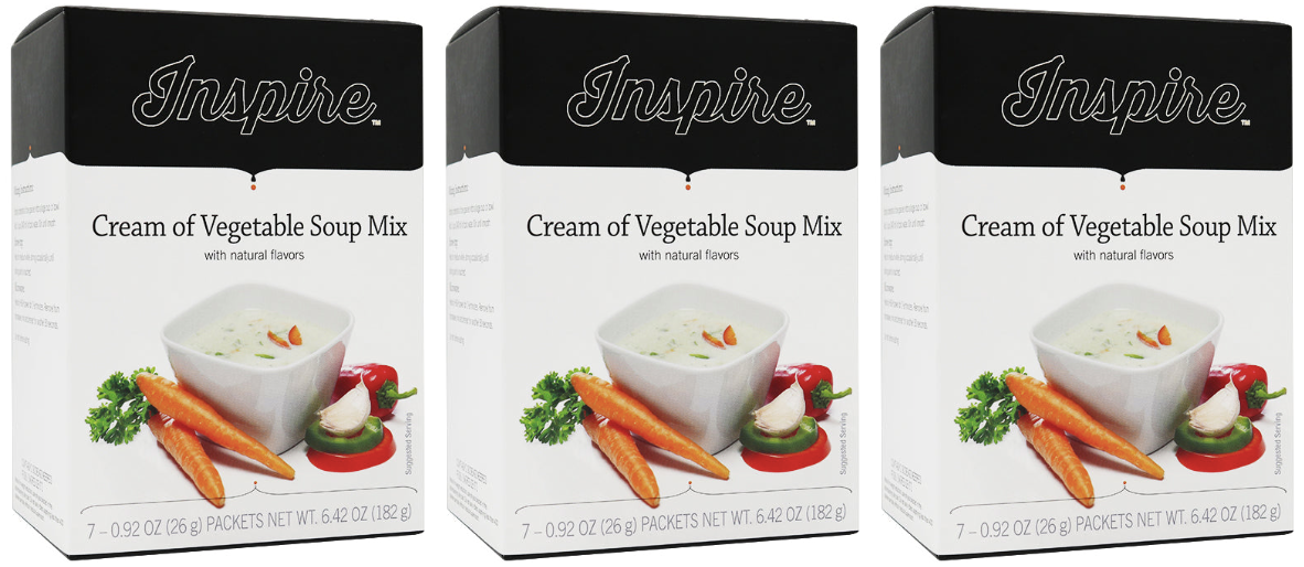 Inspire Protein Soup by Bariatric Eating - Cream of Vegetable - High-quality Soups by Bariatric Eating at BariatricPal Store