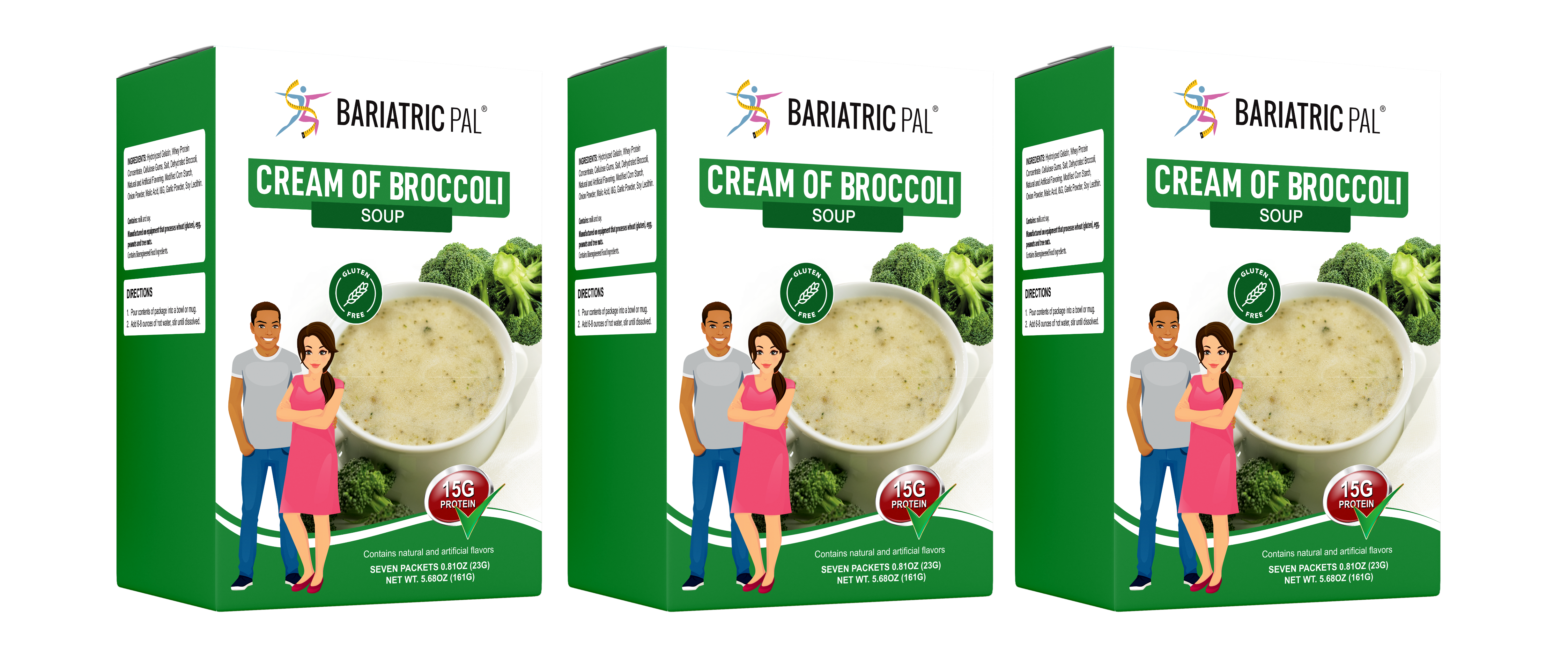 BariatricPal Protein Soup - Cream Of Broccoli - High-quality Soups by BariatricPal at BariatricPal Store