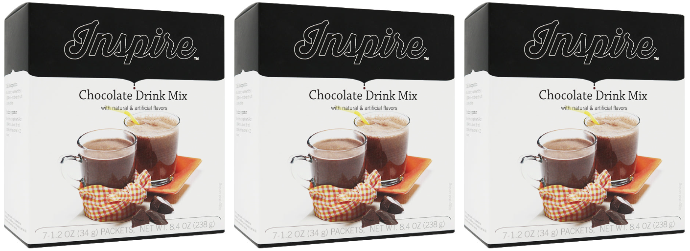 Inspire 18g Protein Hot or Cold Drink Mix by Bariatric Eating - Chocolate - High-quality Single Serve Protein Packets by Bariatric Eating at BariatricPal Store