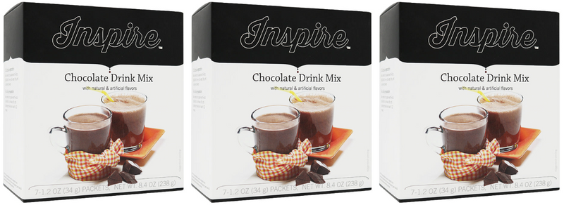 Inspire 18g Protein Hot or Cold Drink Mix by Bariatric Eating - Chocolate
