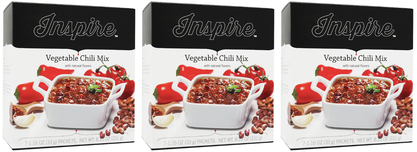 Inspire Protein Entree by Bariatric Eating - Vegetable Chili Mix - High-quality Entrees by Bariatric Eating at BariatricPal Store